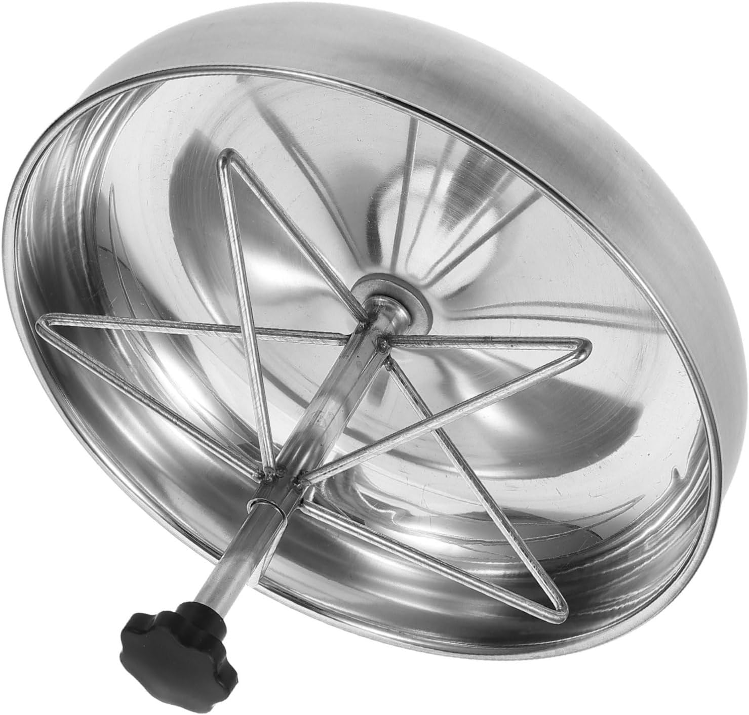 MERRYHAPY Stainless Steel Pig Feeder Large Capacity Goat Feeder Livestock Water Troughs