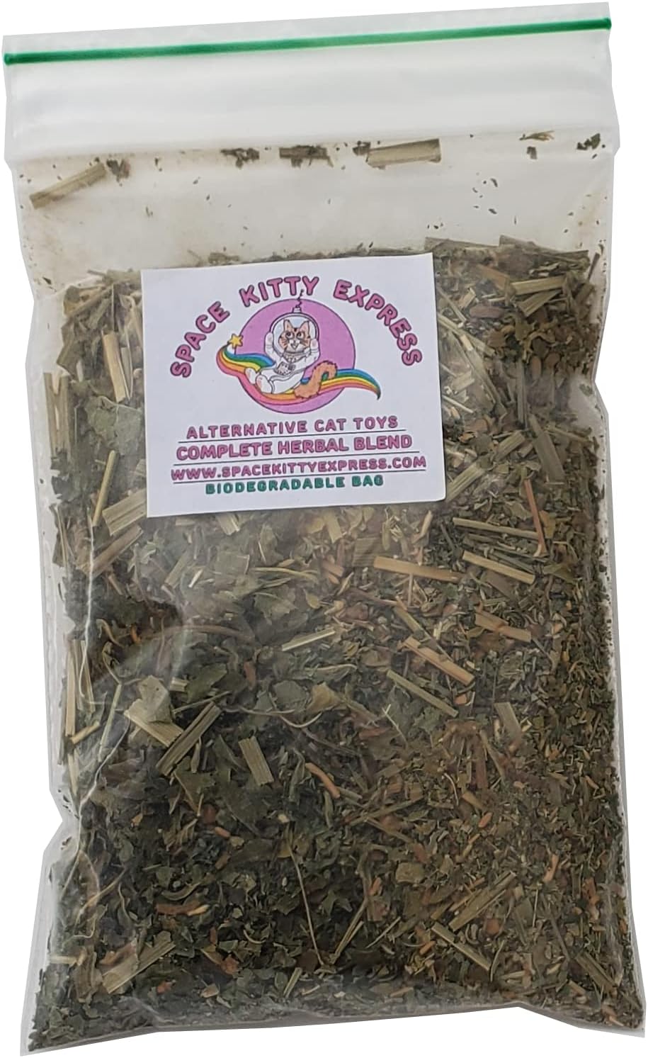 5-in-1 Complete Cat Herb Blend (Honeysuckle, Silver Vine, Organic Valerian Root, Organic Lemongrass, and Organic Catnip) (1 oz (28 g))