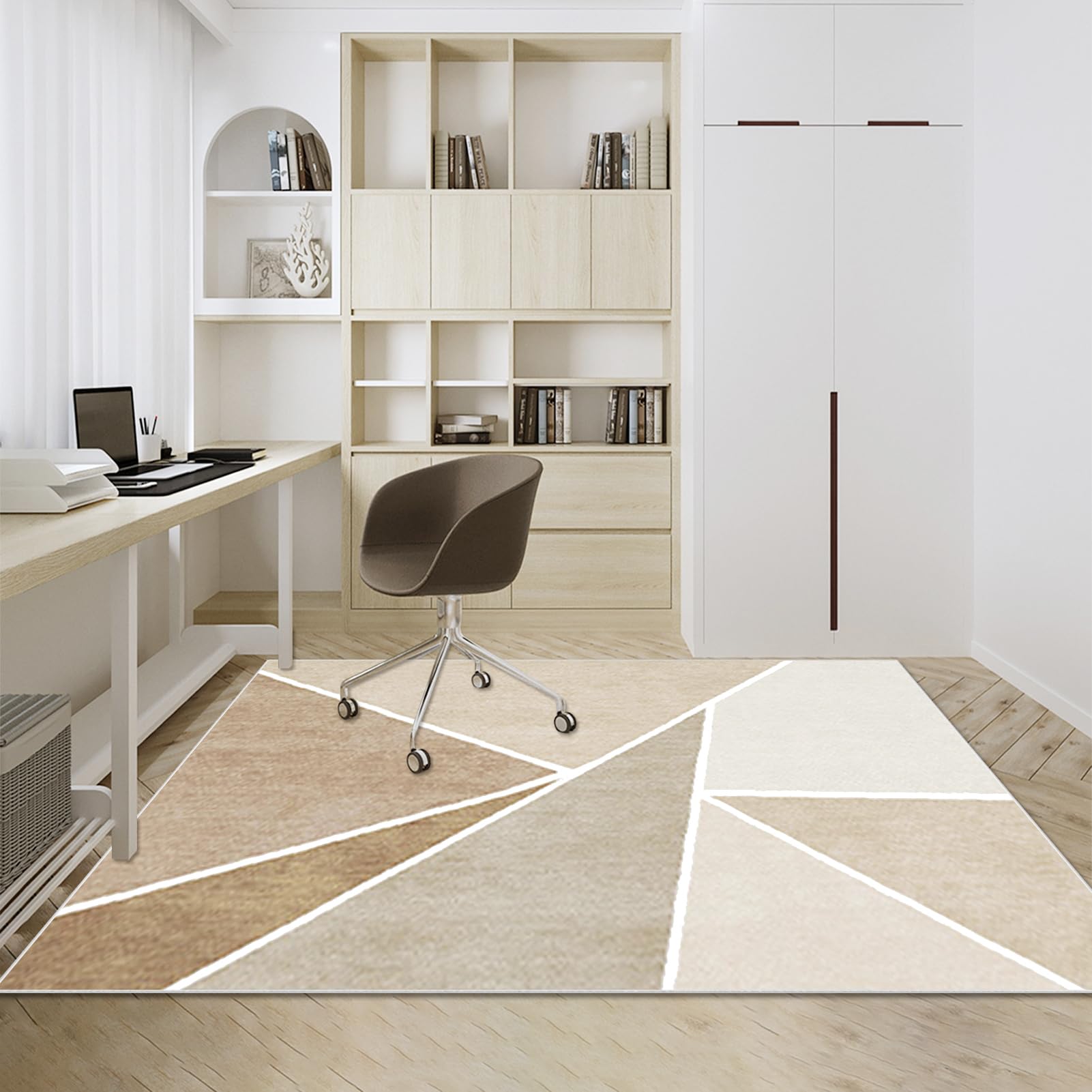 Alfombrilla rectangular para juegos, resistente para suelos duros, protector para parquet y suelos duros, alfombrillas para sillas de oficina, 70 x 90 cm