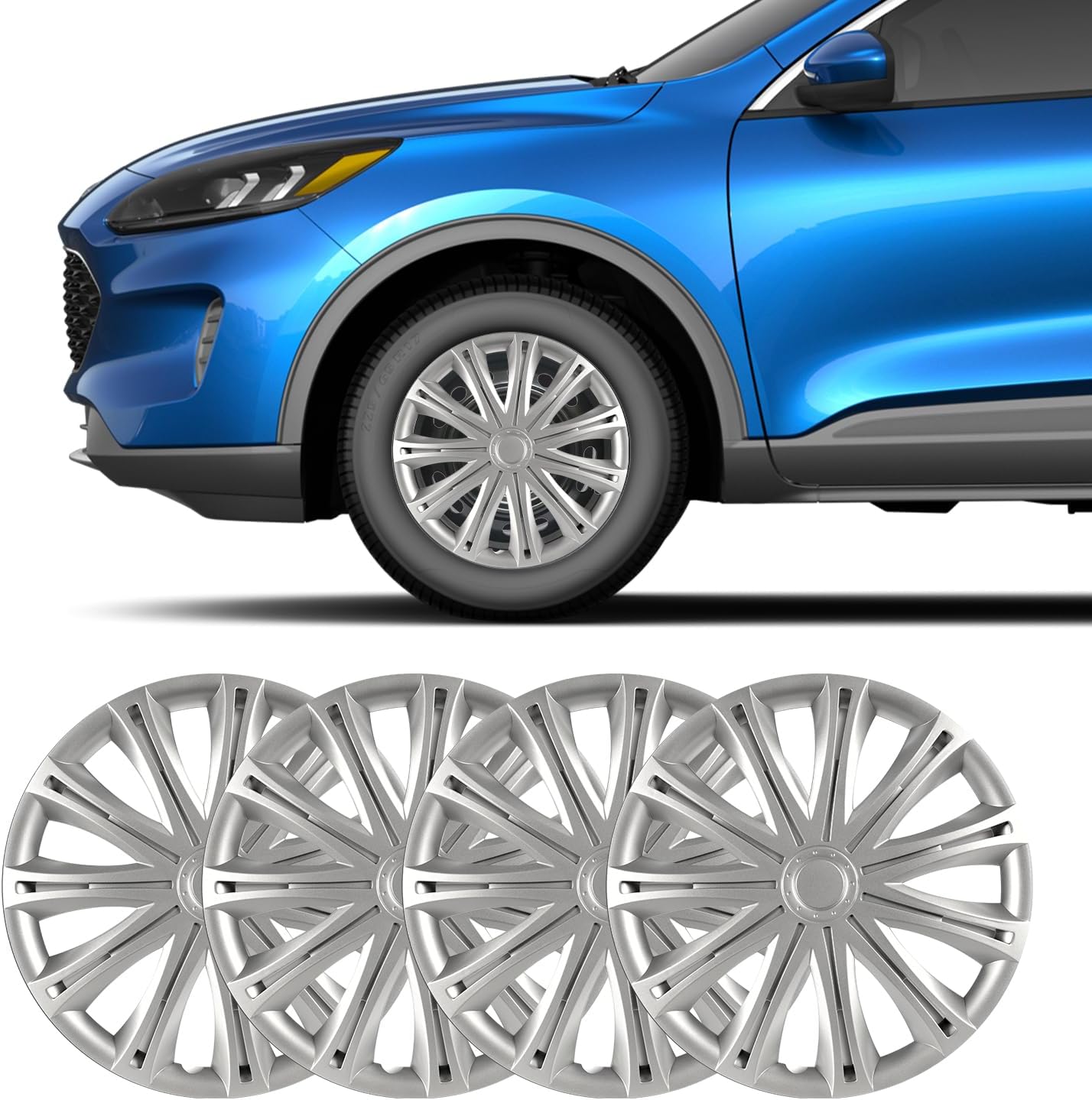 Swiss Drive Hubcap Set of 4 Luxurious Amazing and Nice 15