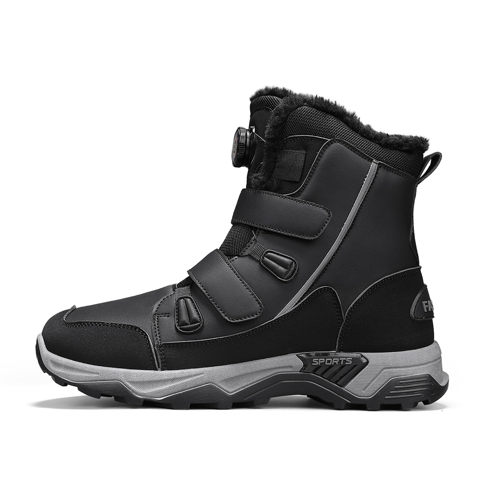 Onewus Męskie modne śniegowce Easy Wear buty trekkingowe