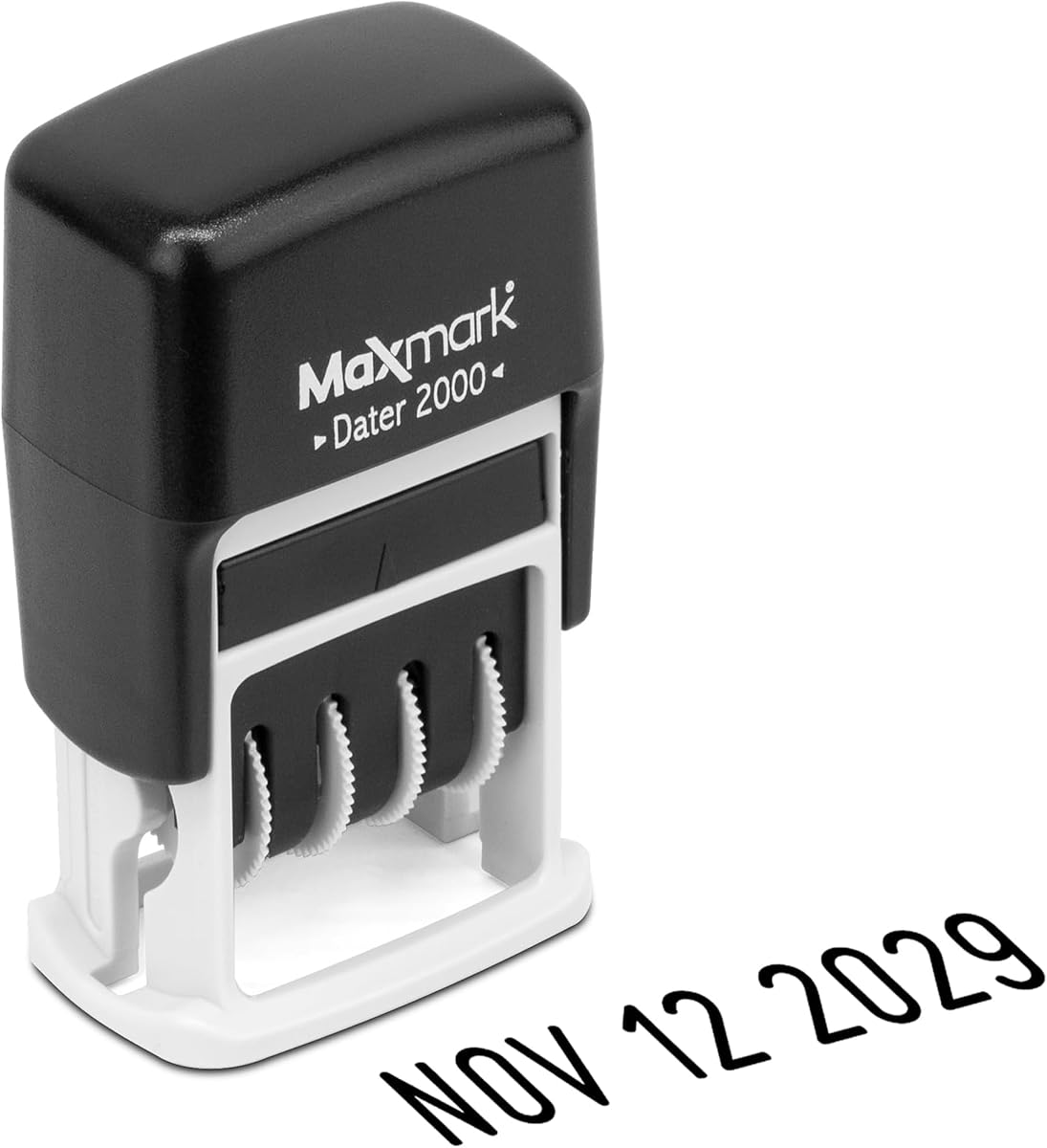 MaxMark 2000 Dater Self Inking Date Stamp - Black