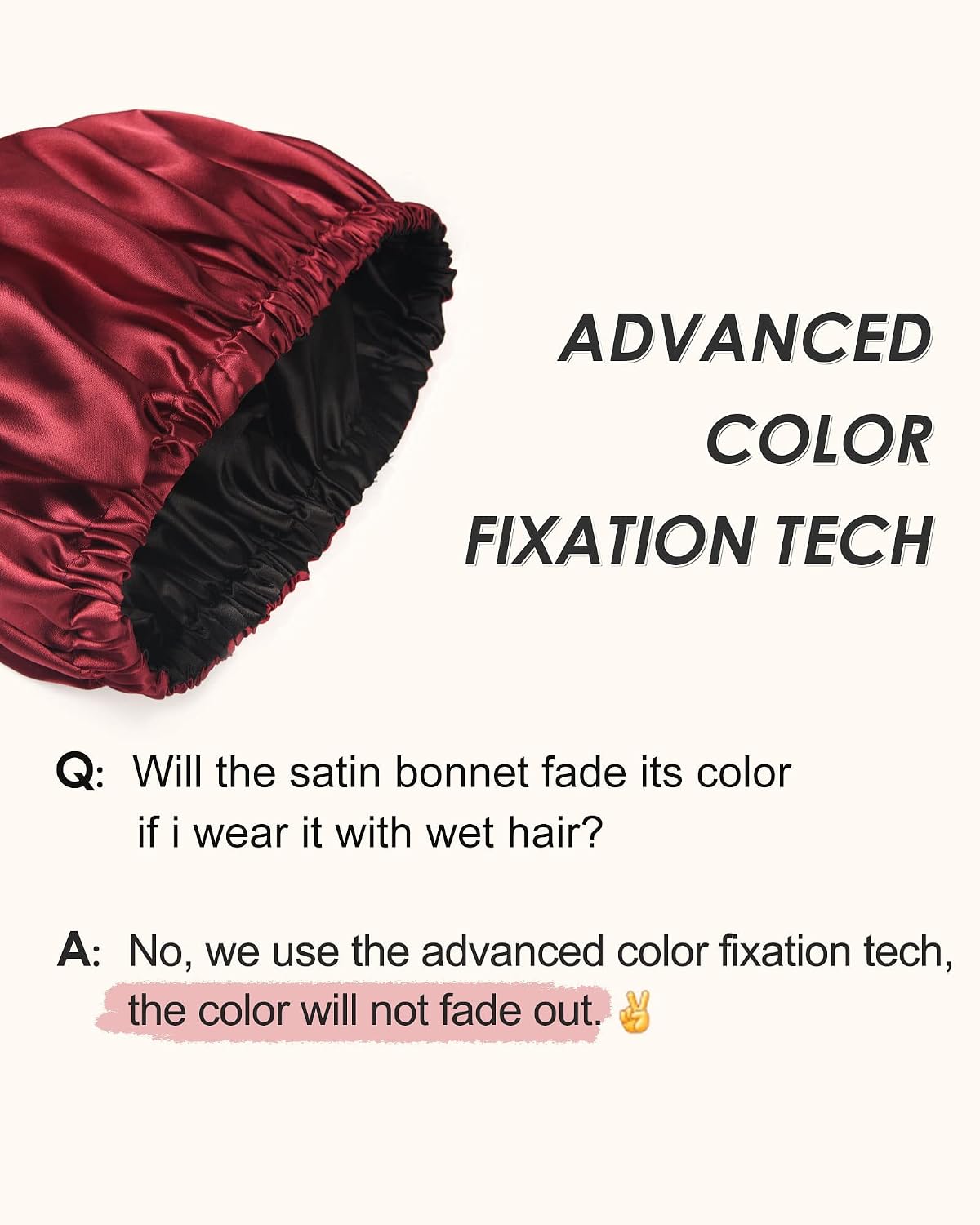 Satin Bonnet Silk Bonnet Sleep Cap for 