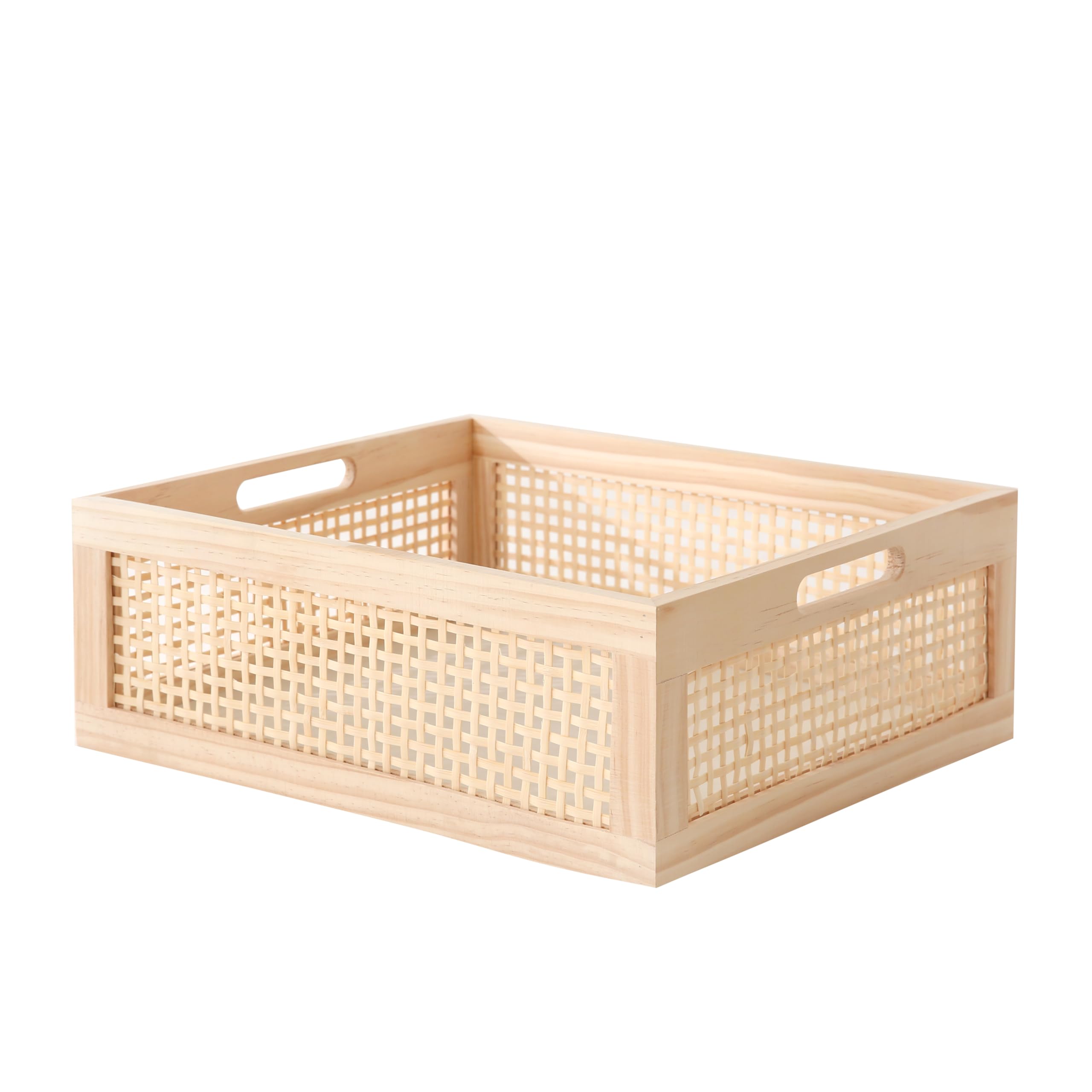 KiKiHong 3-delige geweven opbergmand set, geschenkmand, badkamer opbergmanden, boho, gevlochten manden voor thuis, kantoor, badkamer en slaapkamer (natuurlijk