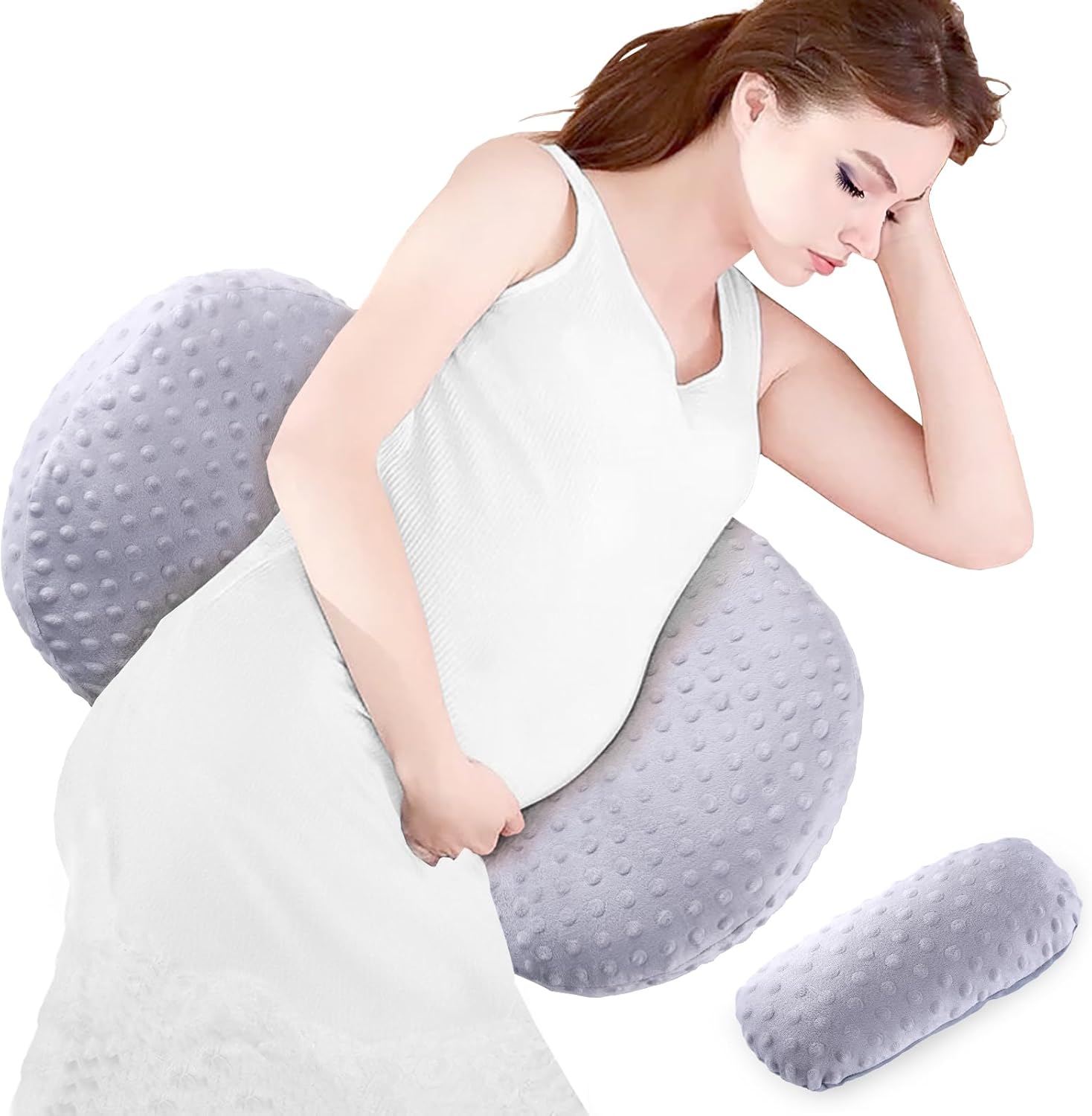 neexan Pregnancy Pillows for SleepingPregnancy Wedge