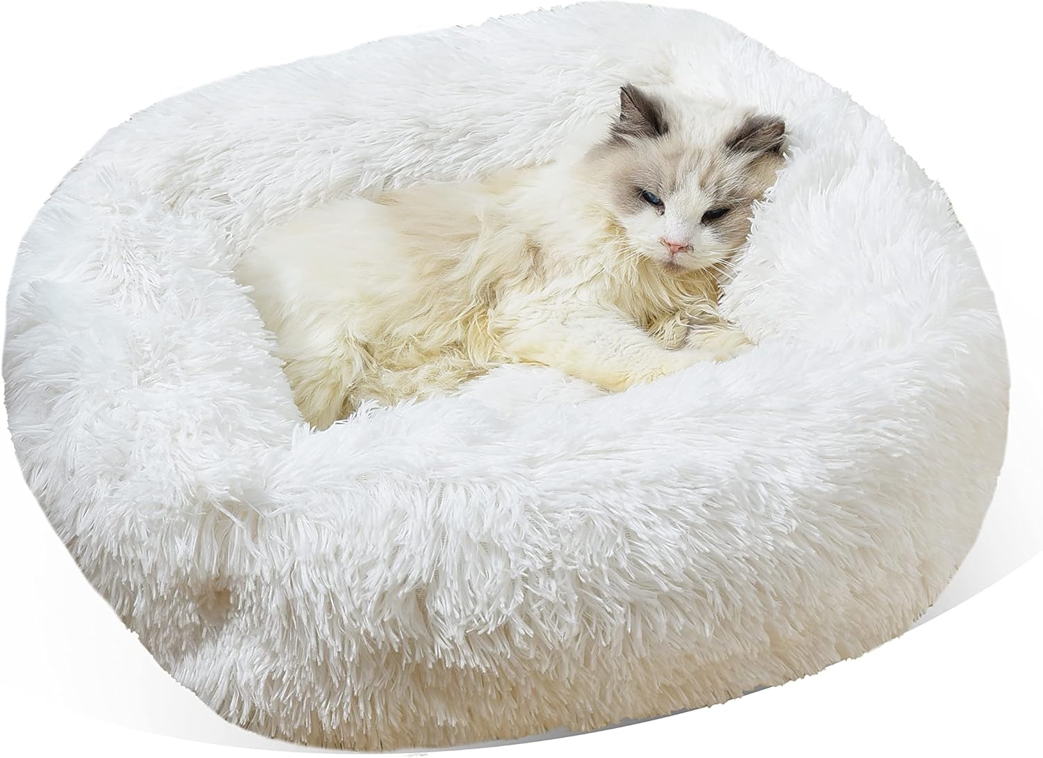 Gavenia Cat Bed for Indoor Cats,22 inch Soft Long Plush