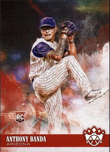Miniatura 1 de 2018 Panini Diamond Kings #83 Anthony Banda Arizona Diamondbacks Baseball Card