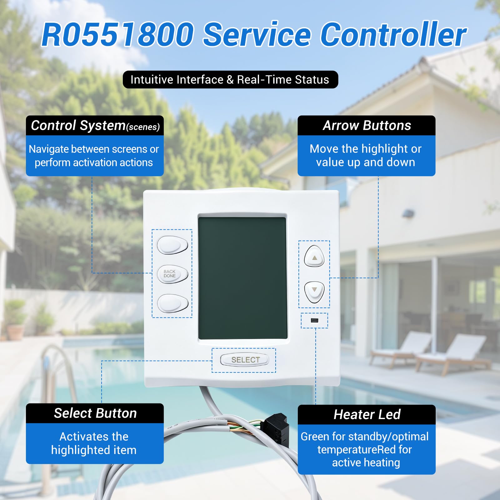 Wymiana kontrolera serwisowego R0551800 - zastępuje R0550700