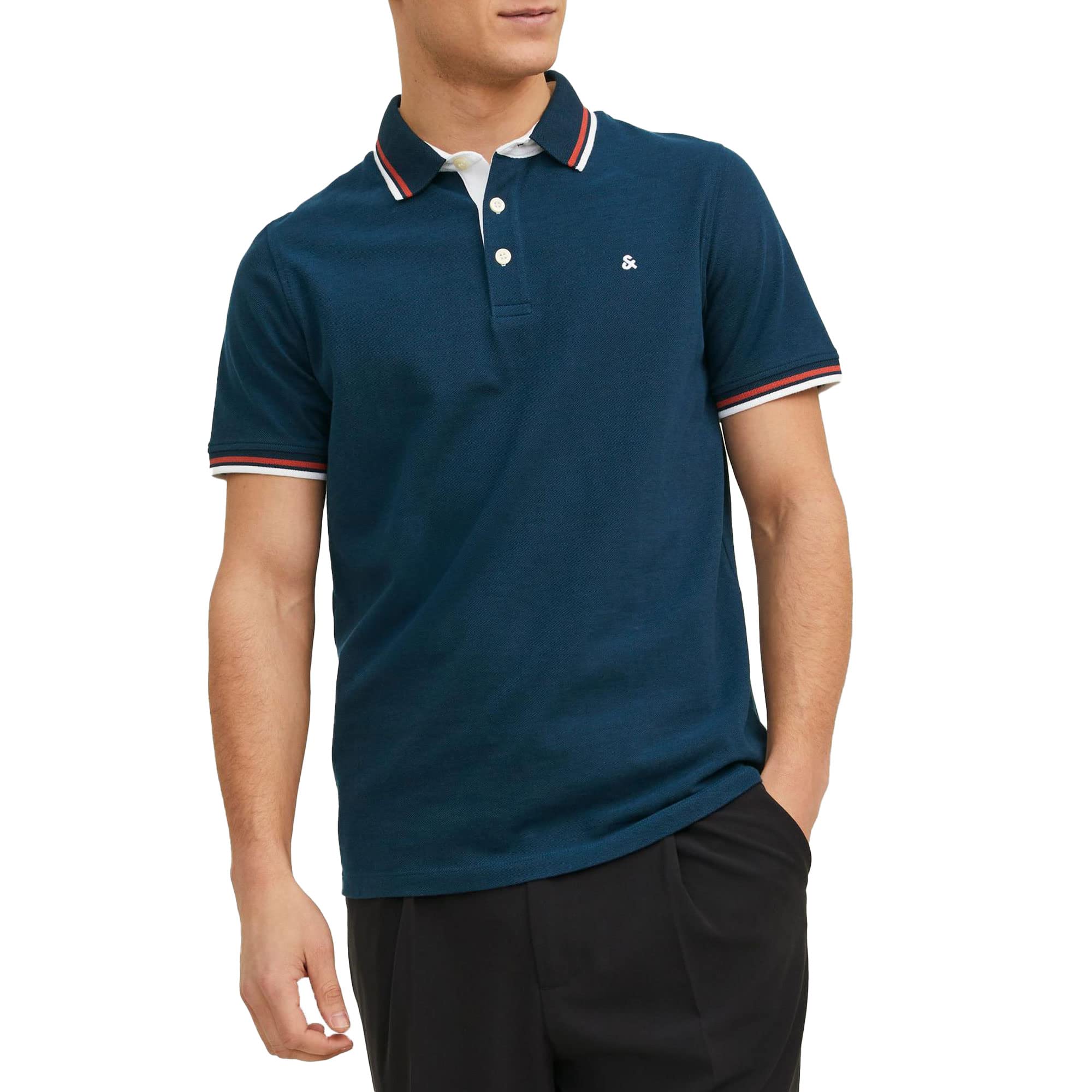 Jack & Jones Jjepaulos Polo SS Noos Polo Hombre (Pack de 1) — view 89