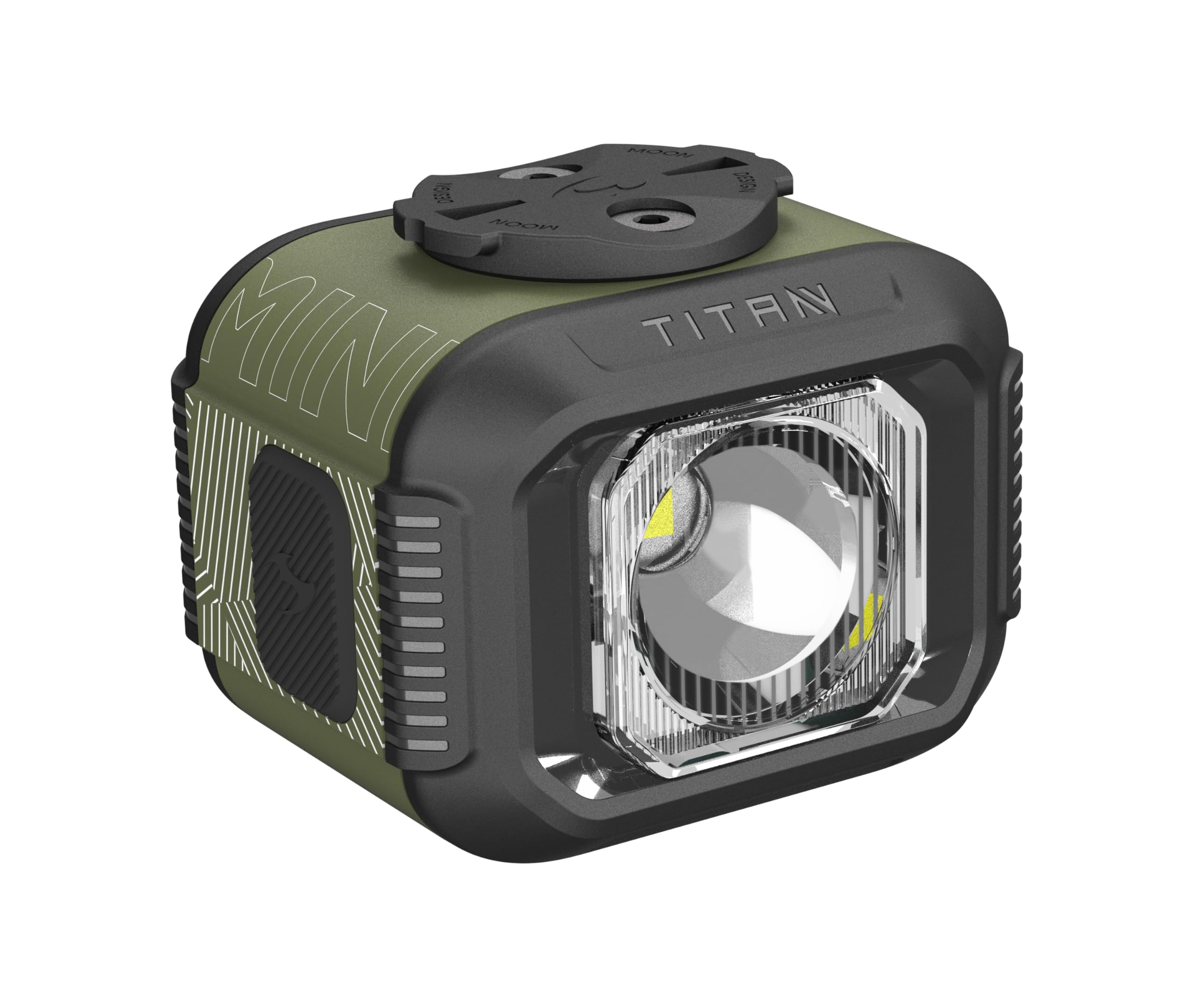 Moon Titan Mini Front Light - Green
