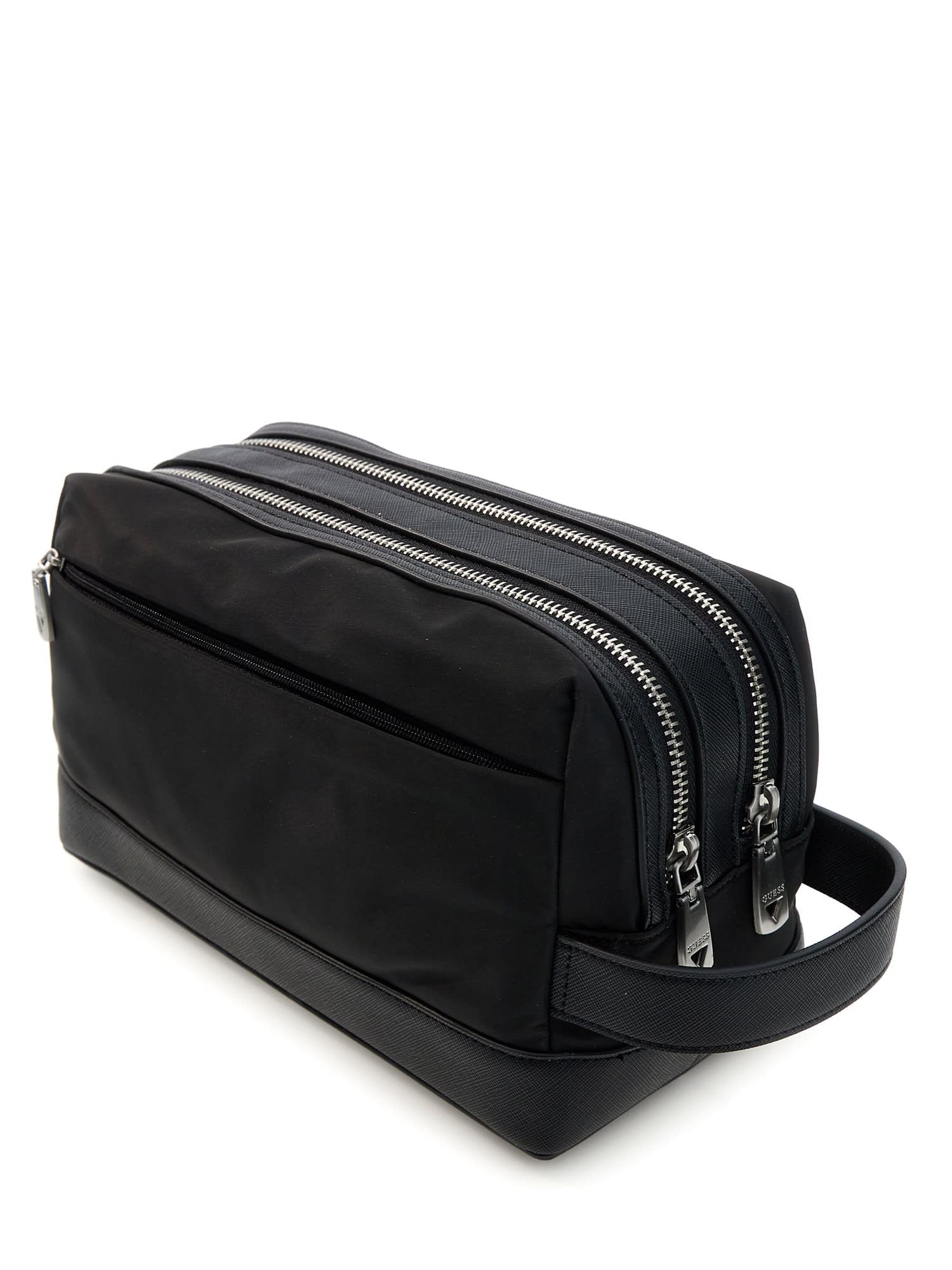 Guess Herren Accessoire Berlin Small Necessaire Schwarz