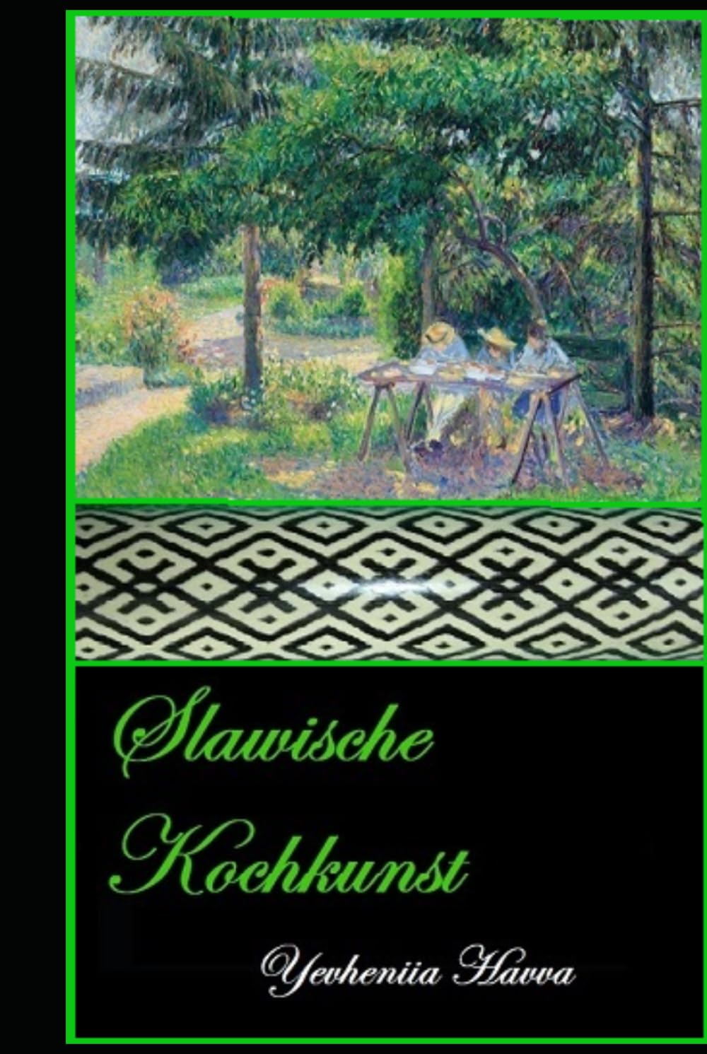 Livre cuisine slave Slawishe Kochkunst : recettes russes polonaises et spécialités de l'Est