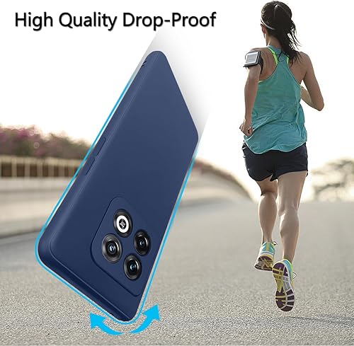 Miniatura 5 de Bastmei Funda diseñada para OnePlus 10 Pro 5G, silicona TPU flexible + interior suave fundas minimalistas para teléfono, protección de cámara a