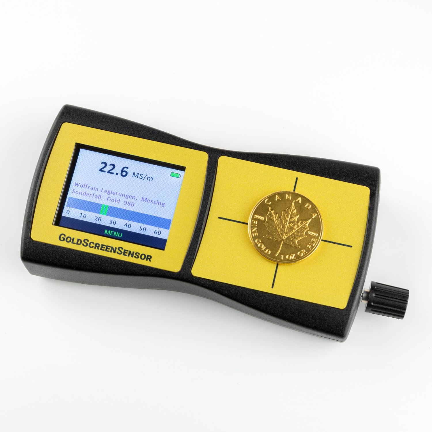 GoldScreenSensor - Prüfgerät für Münzen & Barren – Testen Sie die Echtheit von Edelmetallen