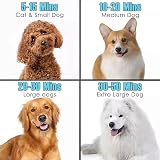 Memows Pulseur Chien Professionnel Souffleur Chien Séchoir Sèche-Poils Toilettage Sèche-Cheveux pour Chien 2800W Sèche-Cheveux pour Animaux Vitesse Continue et température réglable avec 4 Buses (Noir) - 7