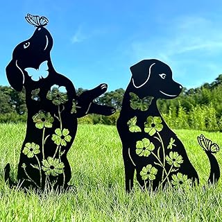 Dog Garden Decor for Outside, 17