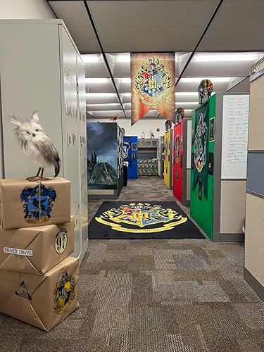 Miniatura 6 de Wizard House Flag Banner 50" x 30" Boys Girls Party Supplies Ultra Premium Indoor Outdoor Party Yard Flag Wall Decals Magical Wizard School Party