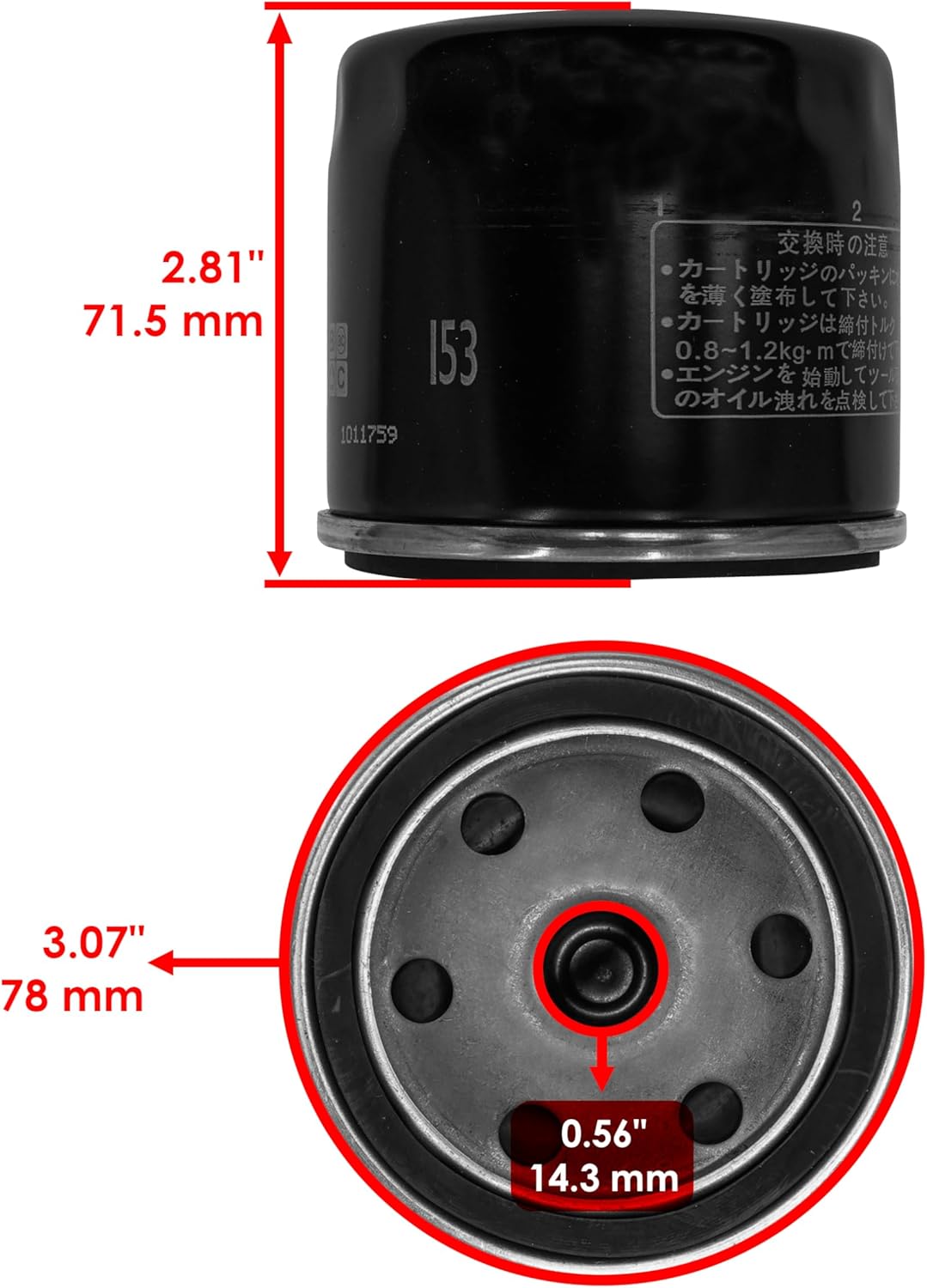 Caltric 3 Pack Oil Filter Compatible with Ducati 900Ss 900-Ss Fe I.E. Mh900E Mh-900E 750 Ss 750Ss I.E. 1990-2002