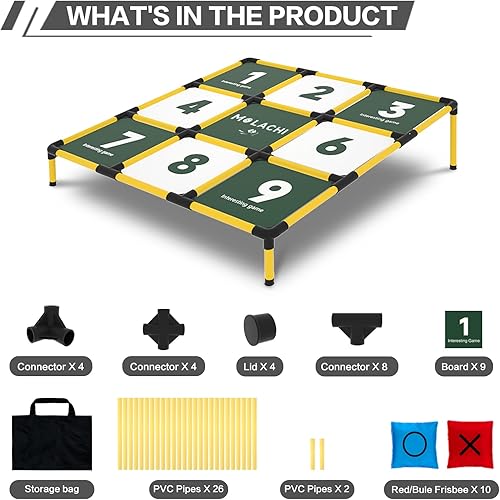 Miniatura 4 de Juegos al aire libre, juego de lanzamiento de bolsas de frijoles al aire libre, juego de patio trasero y césped para uso en interiores y exteriores,
