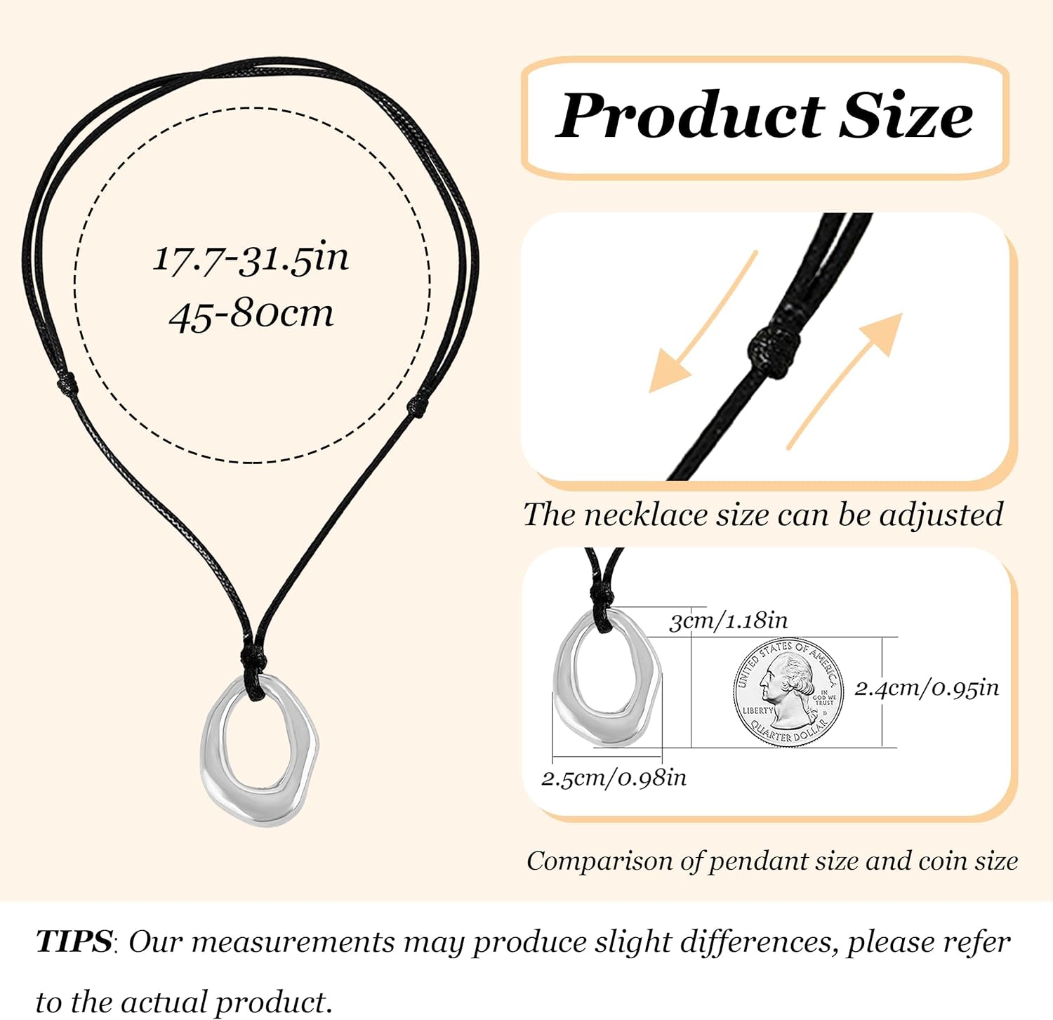 Gold Pendant Necklace Boho Western Accessories for Women Chunky Gold Necklace Statement Long Silver Pendant Necklaces for Women Trendy 2026 - Image 5