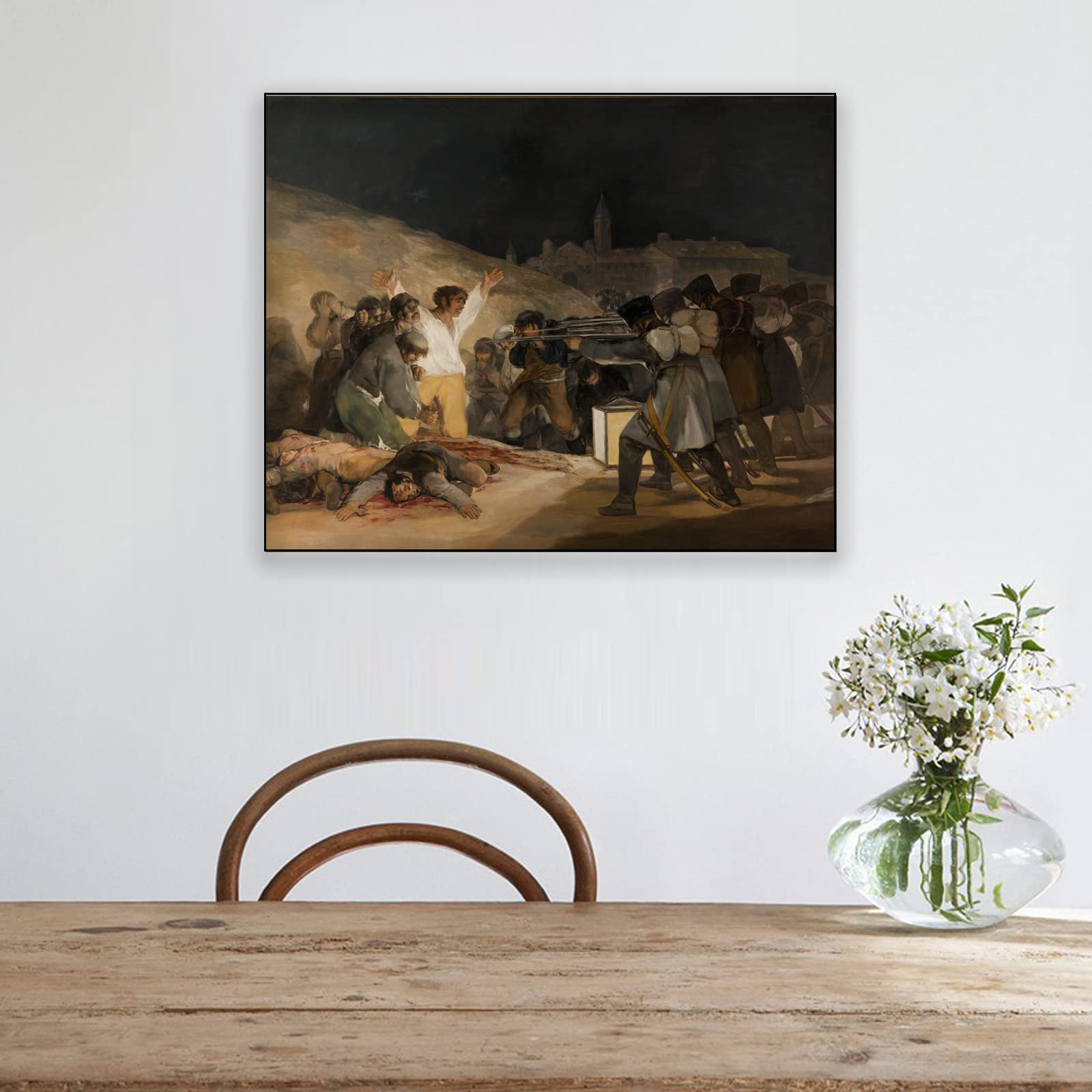Amazon｜ZZPT Francisco de Goya キャンバスプリント - 1808年5