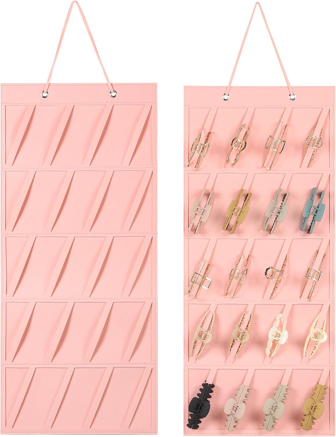 CLYMENE Hair Claw Clip Organizer, Hair Clip Holder