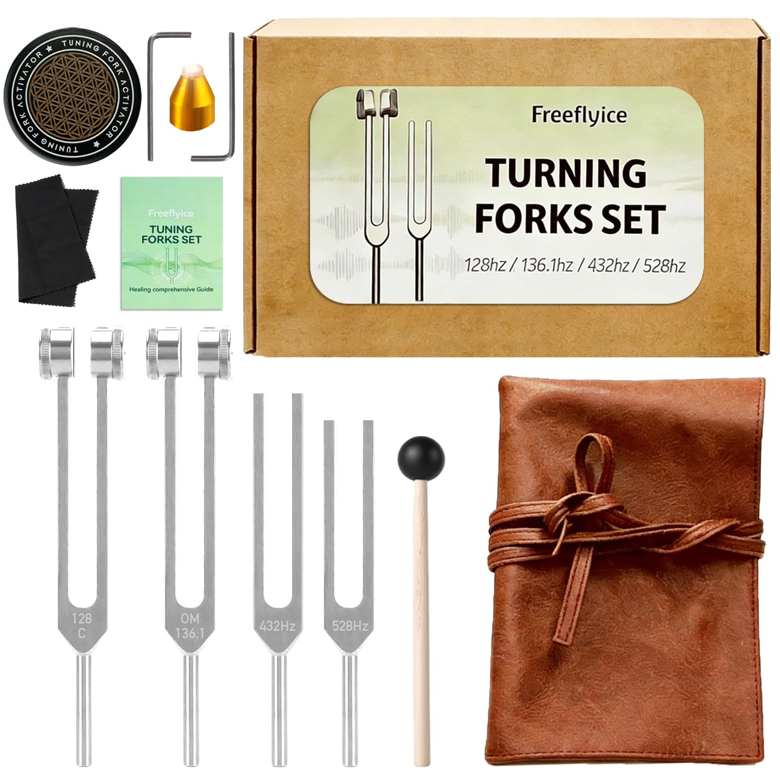 Amazon.com: Tuning Forks for Healing Set – 432Hz, 528Hz, 128Hz