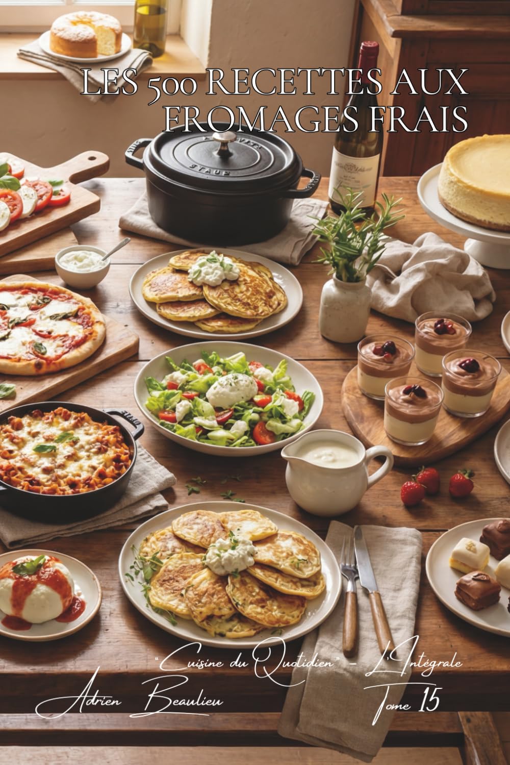 Les 500 Recettes aux Fromages Frais: Faisselle, Brousse & Chèvre Frais — la légèreté du terroir français (Une Encyclopédie Culinaire — Série 6 — La Cuisine Française du Quotidien — L'Intégrale)