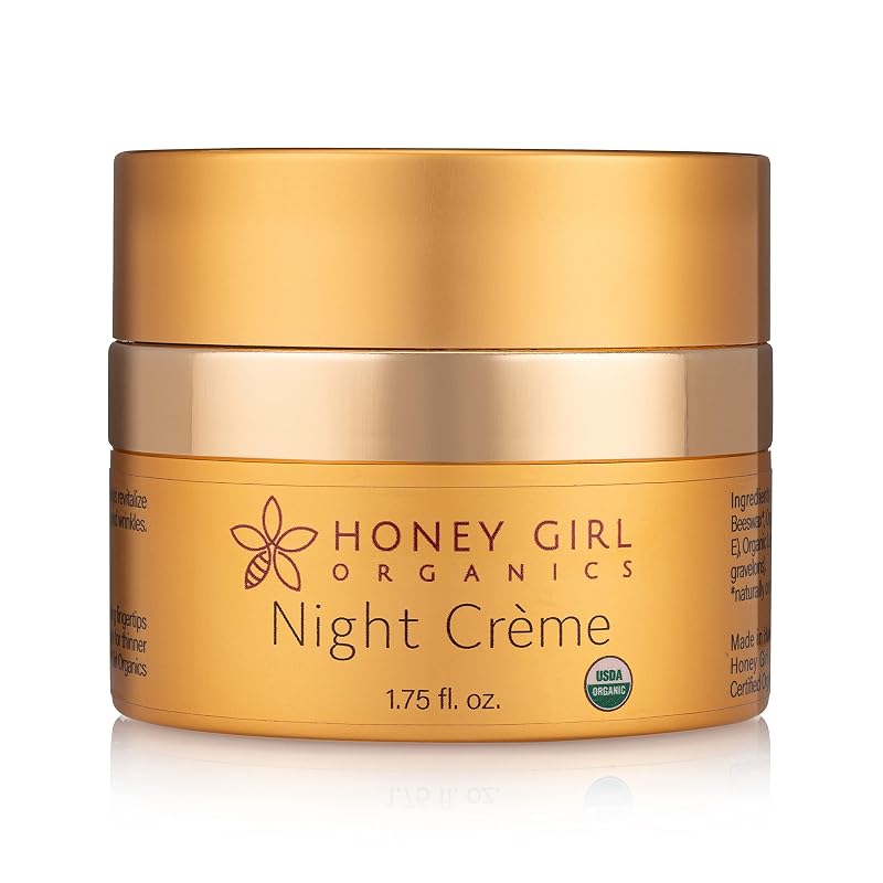 Honey Girl Organics Creme Noturno, 50 mL
