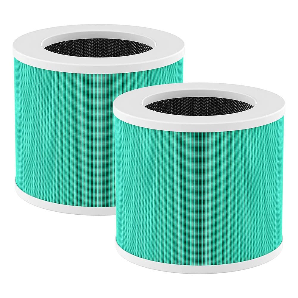 LA BAIESO 2PCS HY1800 Replacement Filter H13 Ture HEPA HY1800 Filter for ///IOIOW Air Purifier