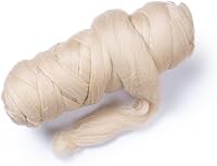 Vista 28 de Lana natural coloreada, 1 libra La mejor lana para fieltro de aguja, fieltro húmedo, manualidades y hilado. (Grafito, 1 lb)