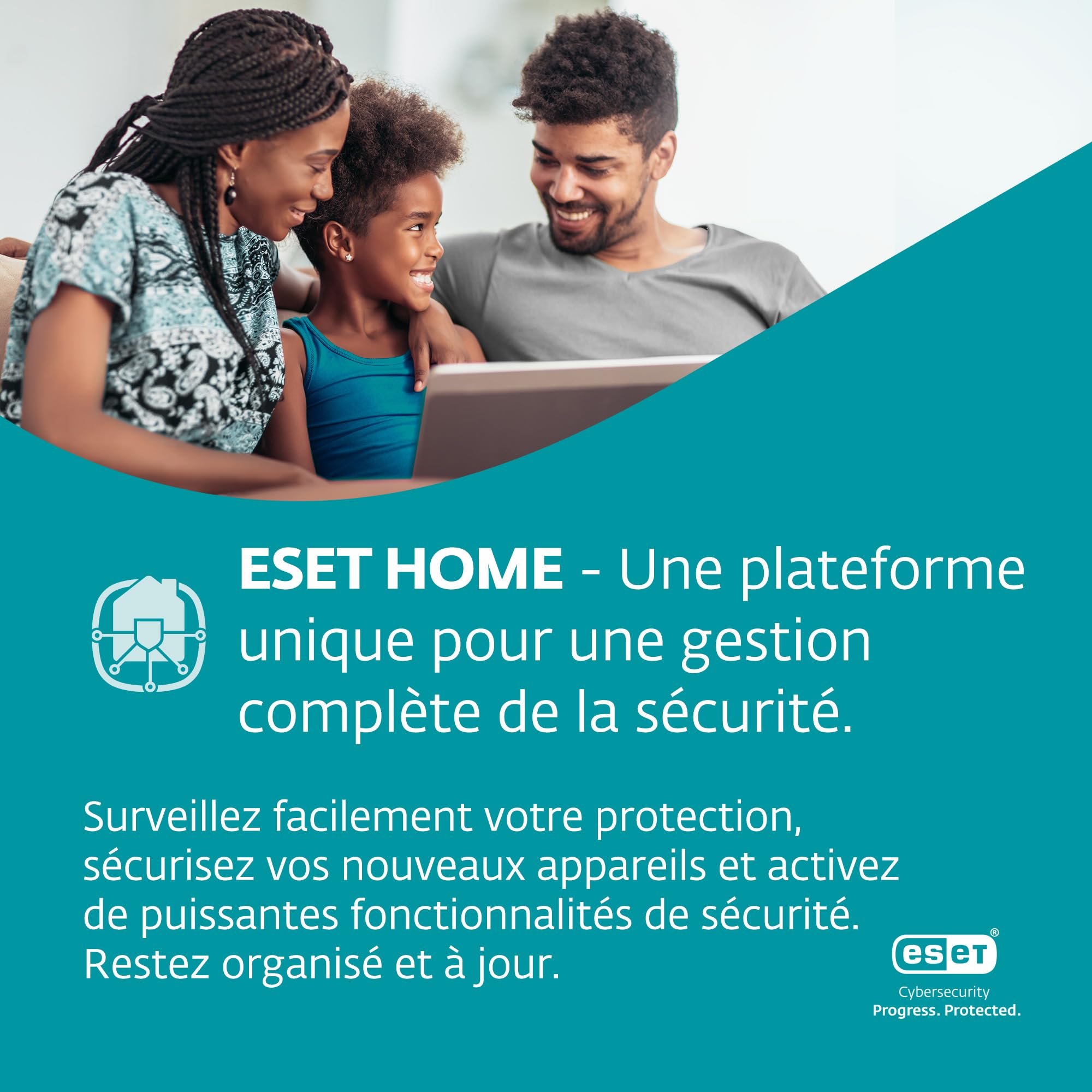 ESET HOME Security Premium 2026 | 3 appareils | 2 ans | Suite de sécurité, VPN, Pare-feu, Chiffrement renforcé | Windows, MacOs, Android & iOS | Code d'activation envoi par email