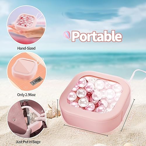 Miniatura 2 de Inovat Organizador de cintas para el cabello, 6 piezas de soporte portátil pequeño para almacenamiento de cintas para el cabello, dispensador Qtip