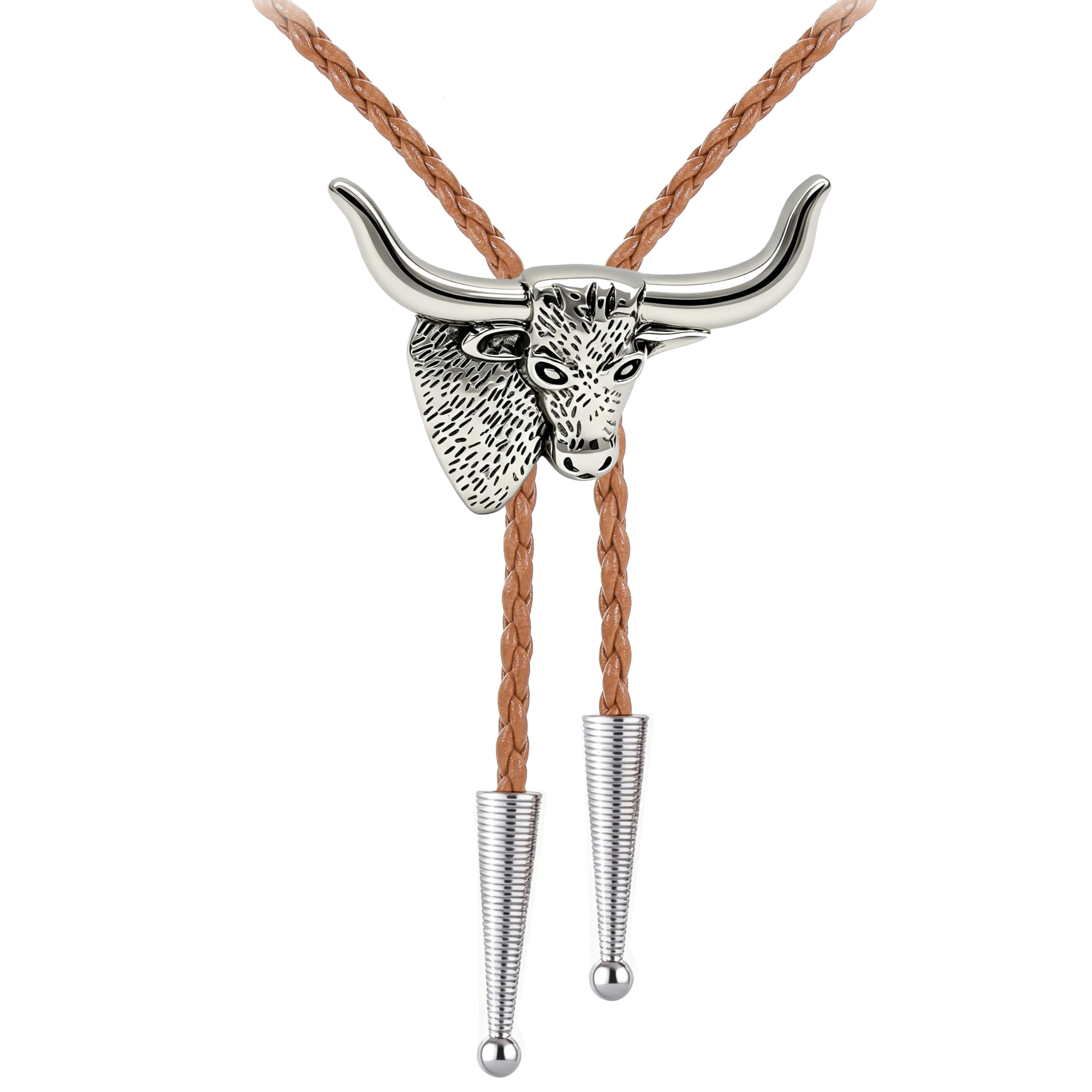 Jeilwiy Bolo Tie for Men Cowboy Ties Western Bolo Tie Necklace for Women