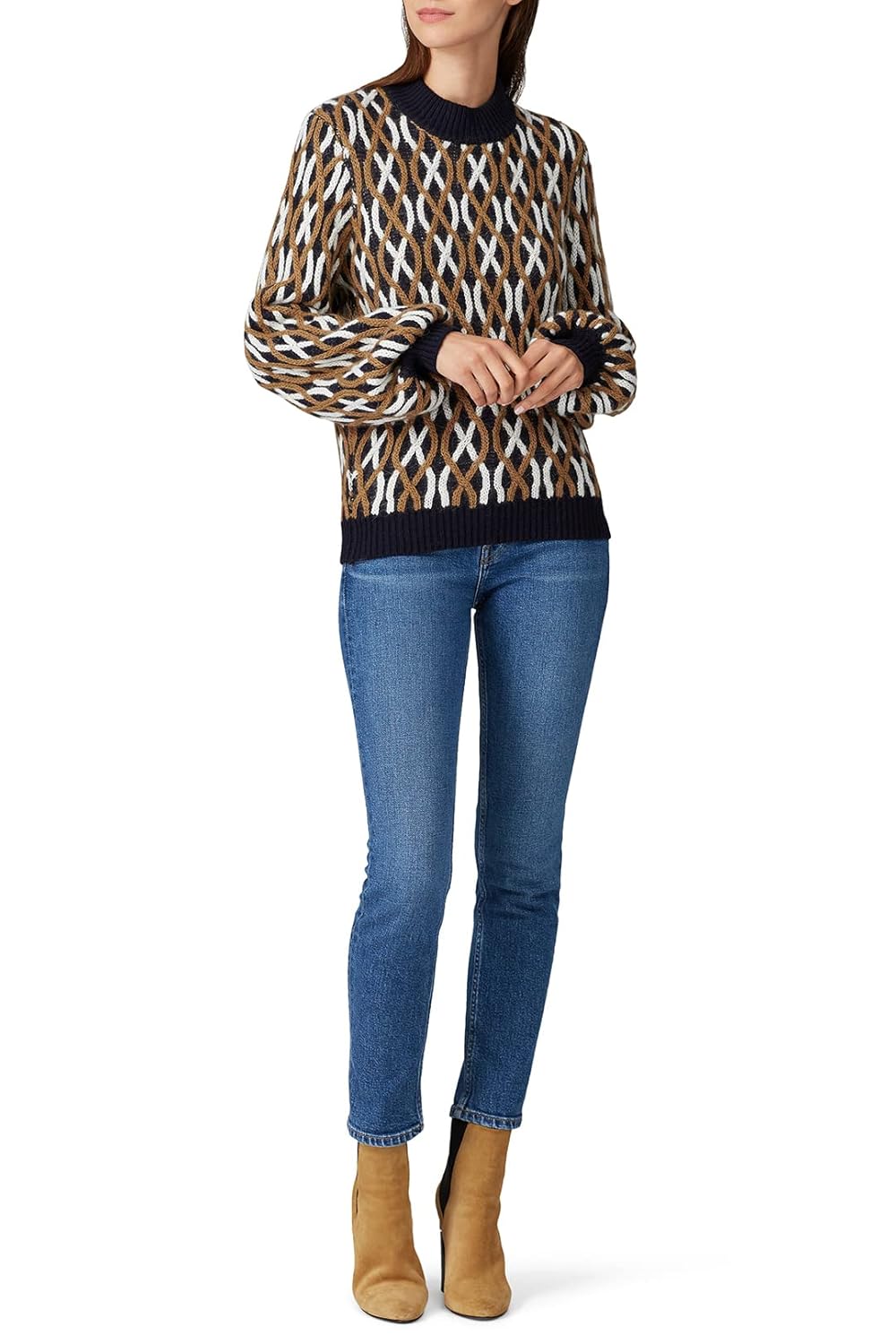 Stine Goya Womens Anders Knit Sweater
