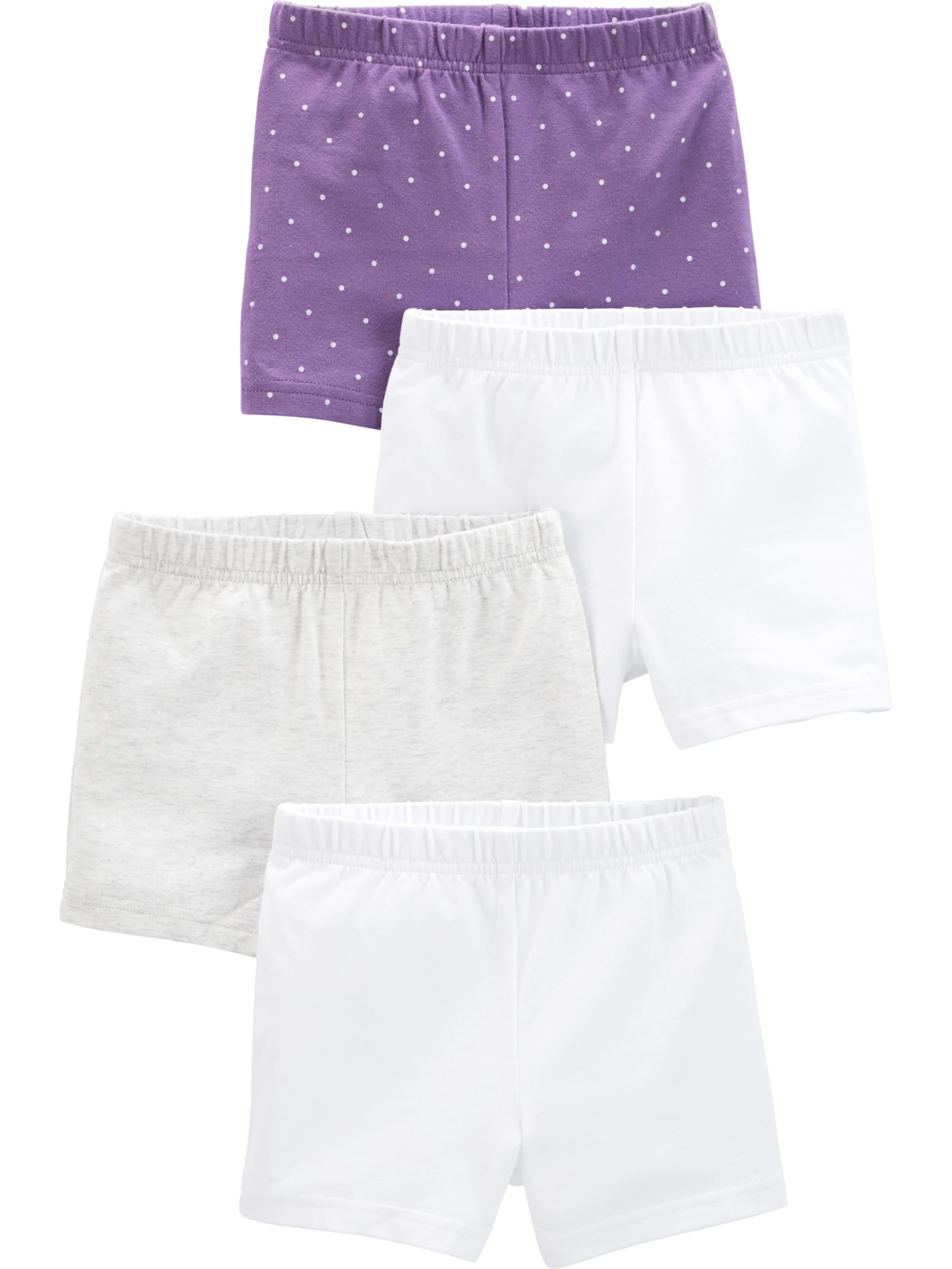 Simple Joys by Carter's Girls 4-Pack Tumbling Shorts
