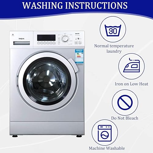 Miniatura 120 de Paquete de 3 manteles de elastano de 6 pies, lavables, resistentes a las arrugas, elásticos para mesas plegables, bodas, fiestas, cumpleaños