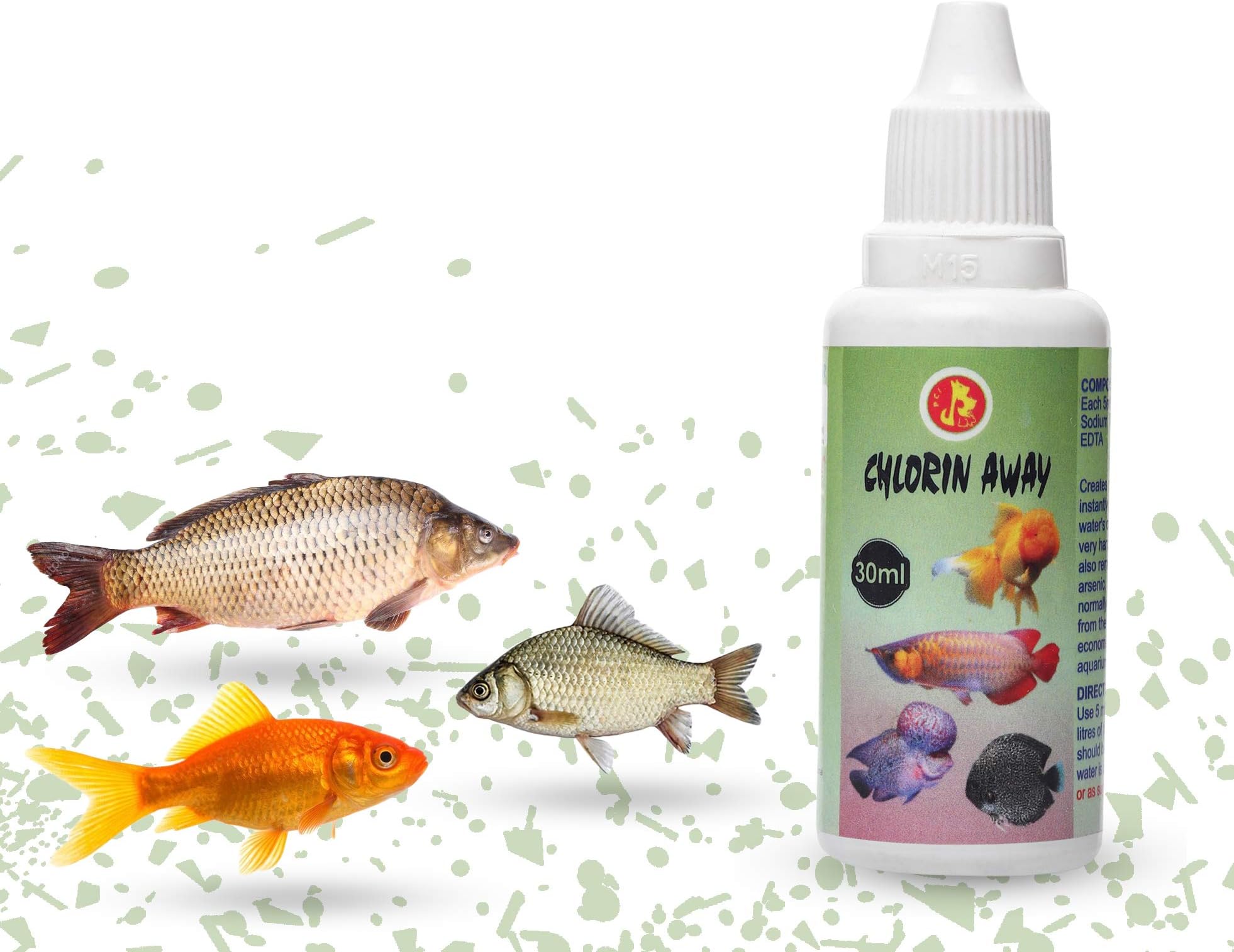 Pet Care International (PCI) Aquarium Medicine Chlorine Away || Anti-Chlorine for Healthy Fish Care. (30 ML, Chlorine Away)