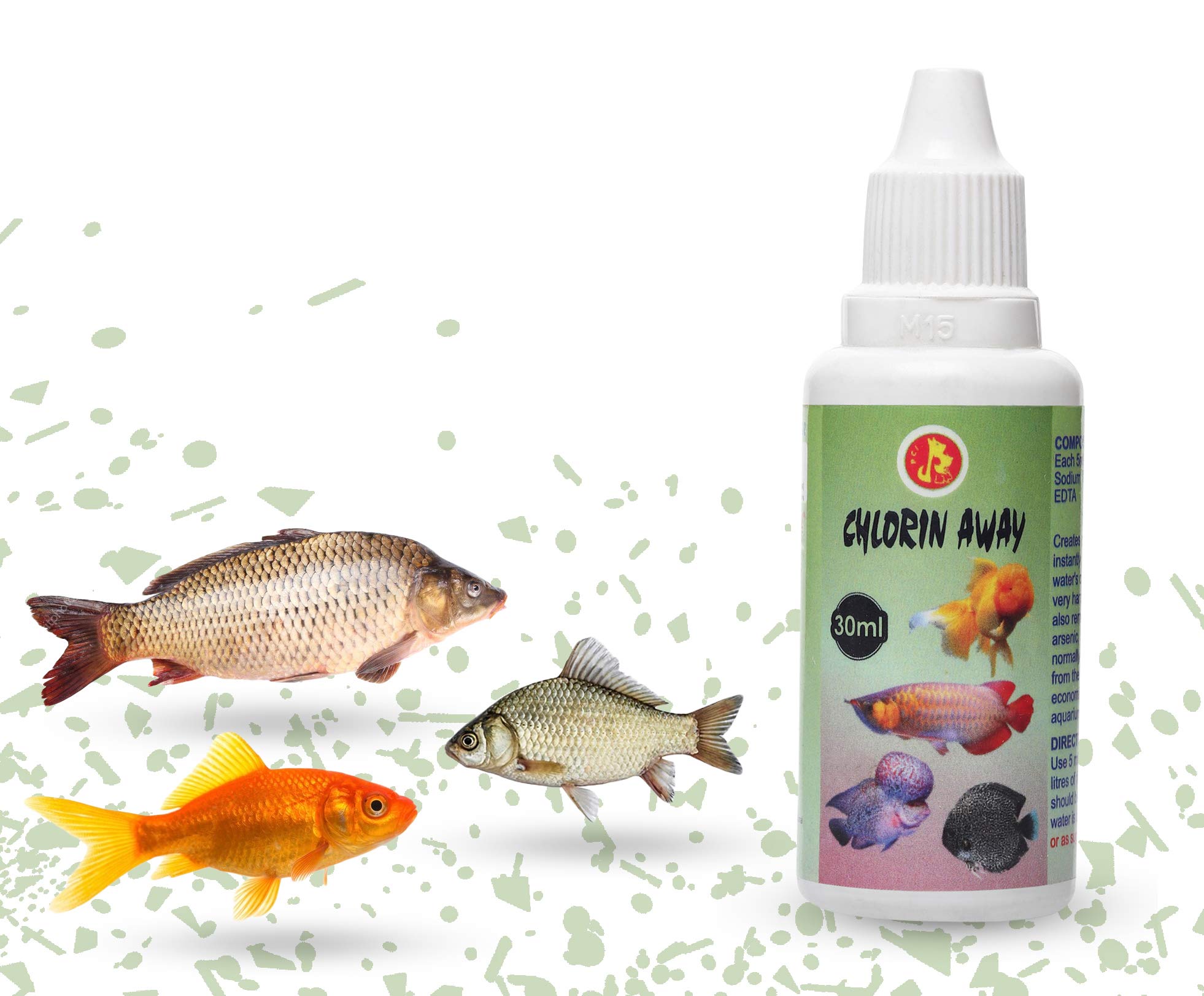 Pet Care International (PCI) Aquarium Medicine Chlorine Away || Anti-Chlorine for Healthy Fish Care. (30 ML, Chlorine Away)