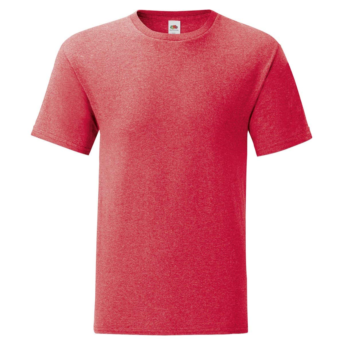 Fruit of the Loom Men's V-Neck Valueweight T-Shirt, Red, XX-Large