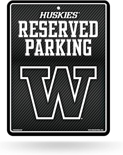 Vista 135 de Letrero de metal NCAA de 8.5 x 11 pulgadas, ideal para cueva de hombre, dormitorio, oficina, decoración del hogar Primario