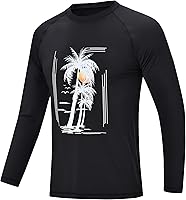 Vista 22 de Camisetas de natación de manga larga para hombres Rashguard UPF 50+ Camisa de protección solar UV Atlética Entrenamiento Correr Senderismo Camiseta