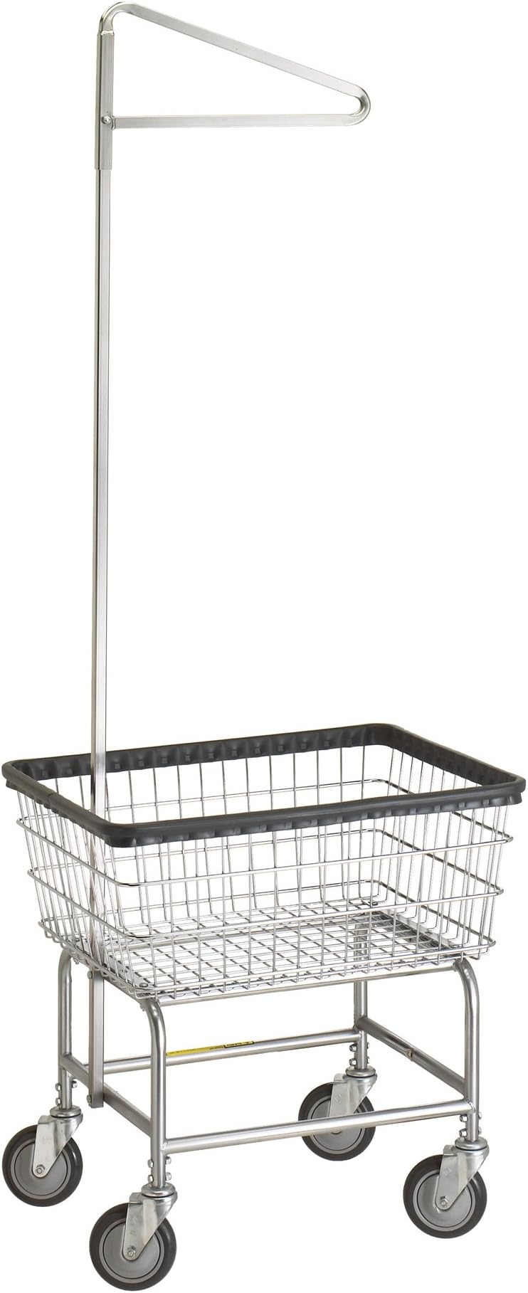 Amazon.com: R&B Wire™ 100E58KD Commercial Wire Laundry Cart with Double ...
