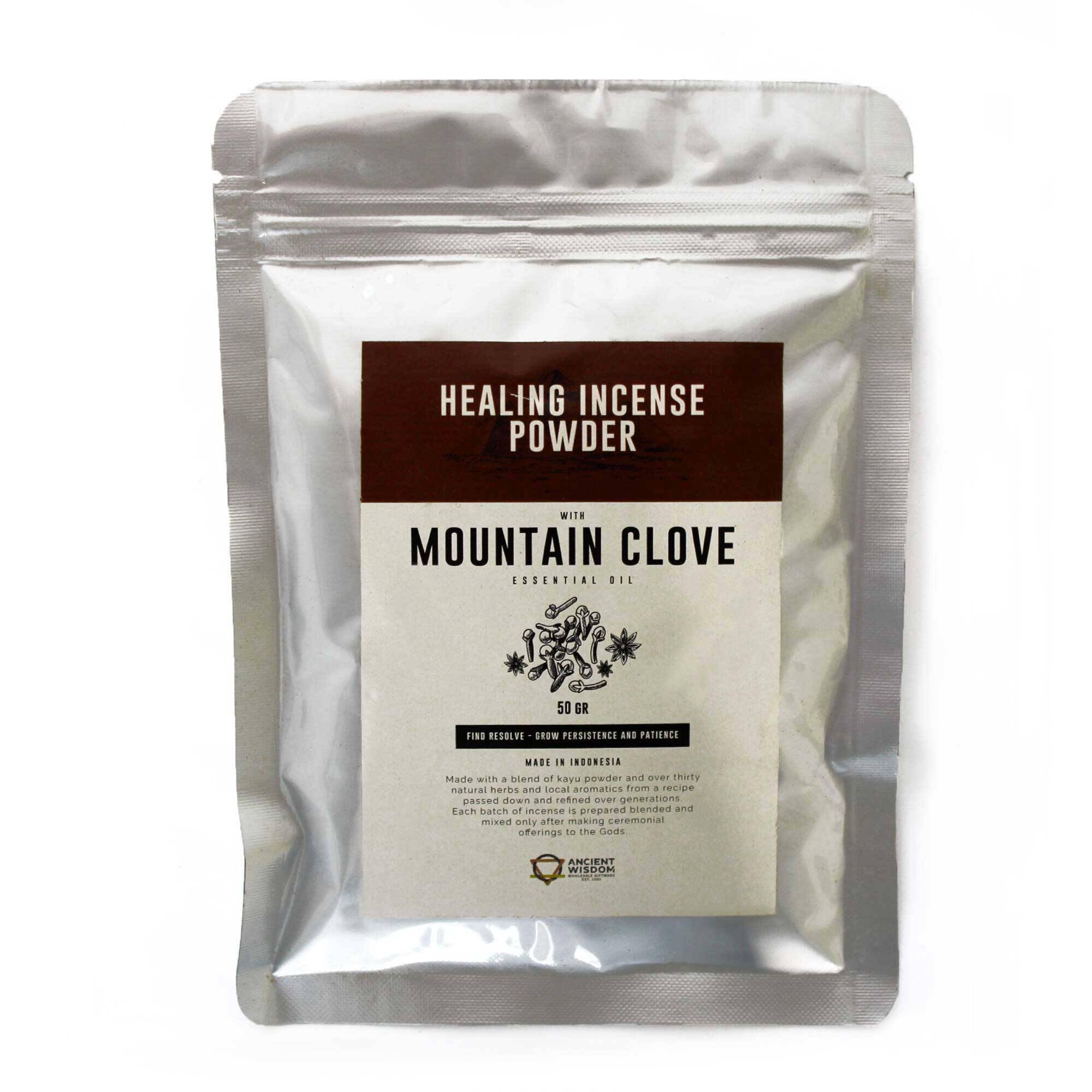 Ancient Wisdom Brown Healing Mountain Clove Incense Powder (50Gm)