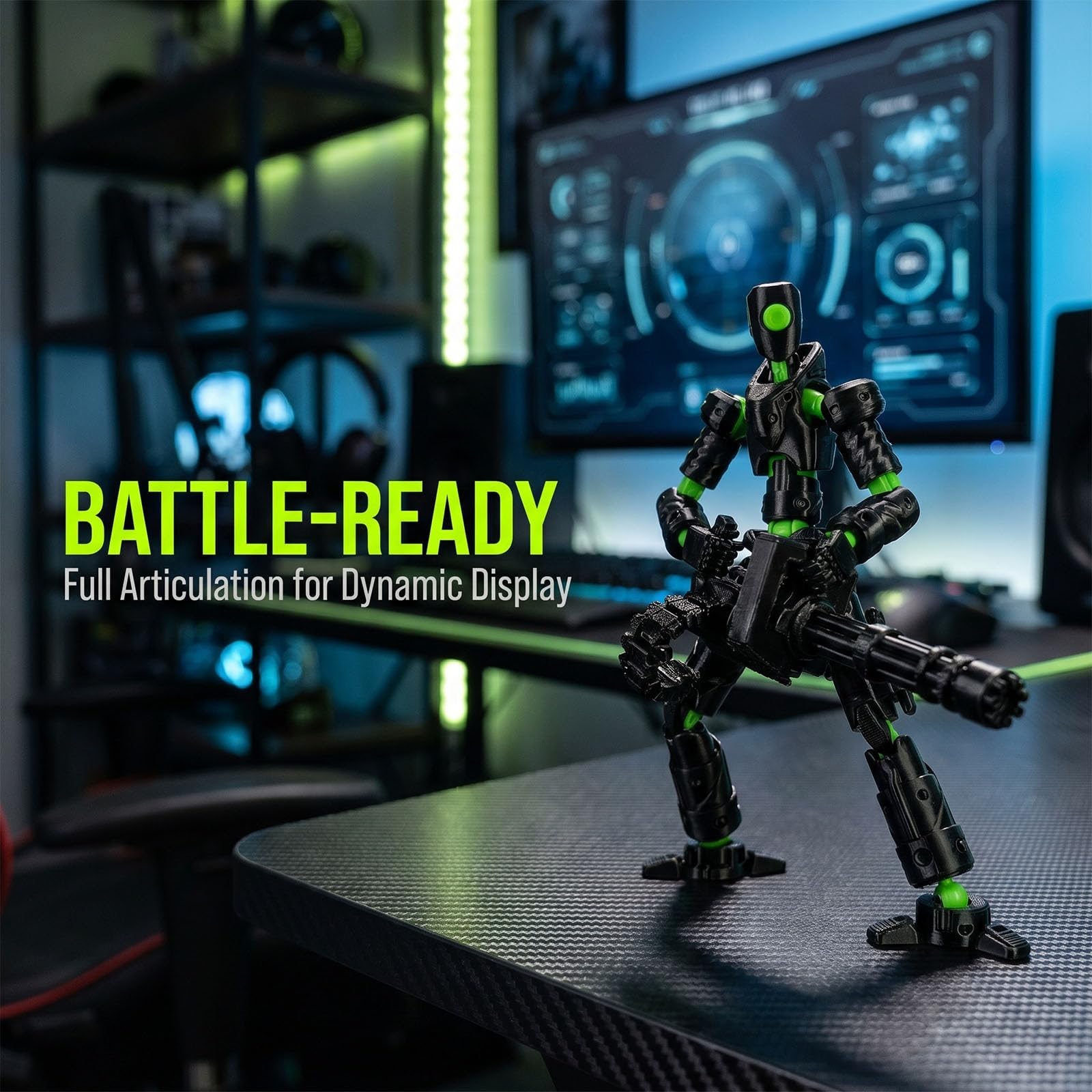 Navoxa T13 Already Assembled Action Figure,T13 Multi-Jointed