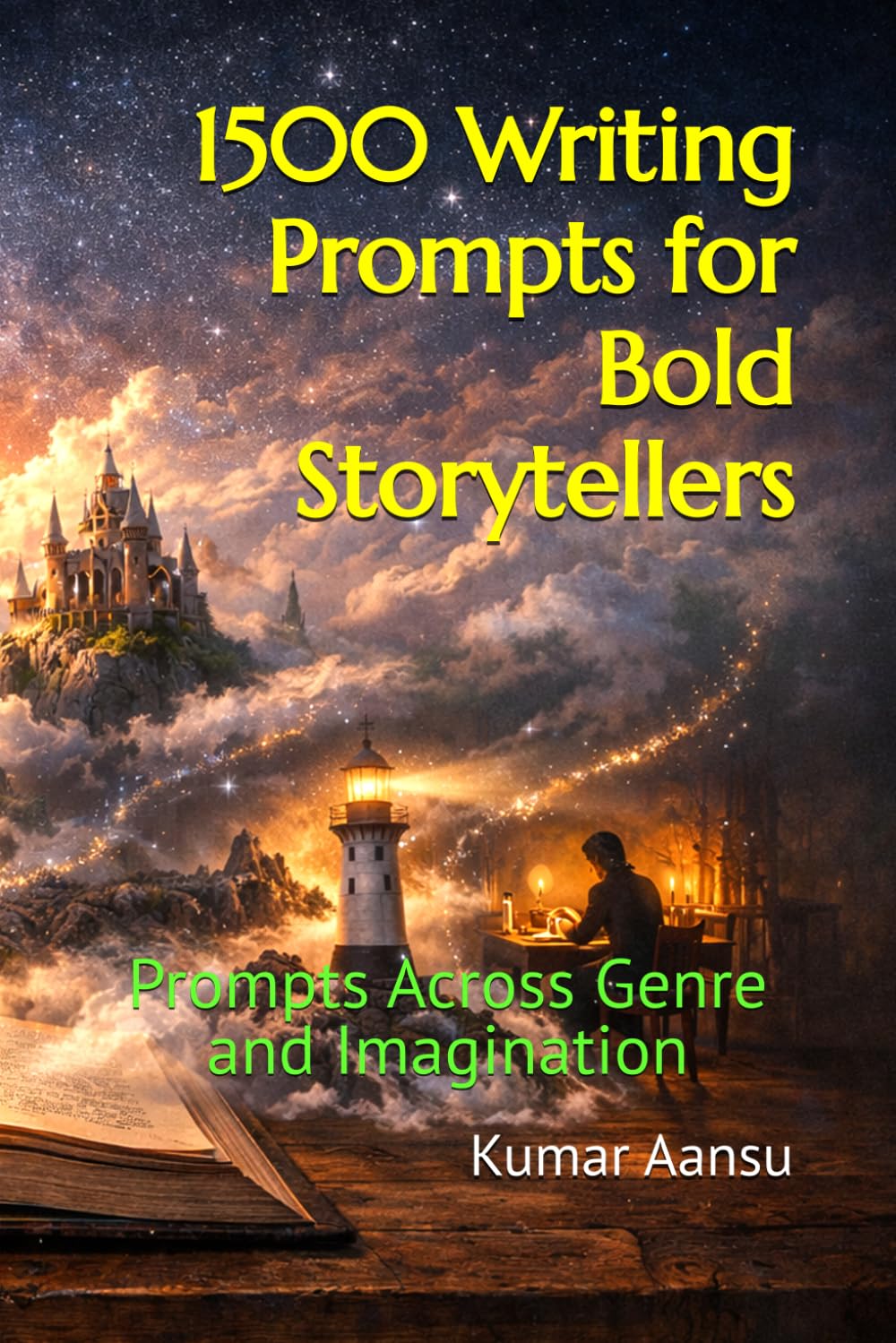 1500 Writing Prompts for Bold Storytellers: Prompts Across Genre and Imagination