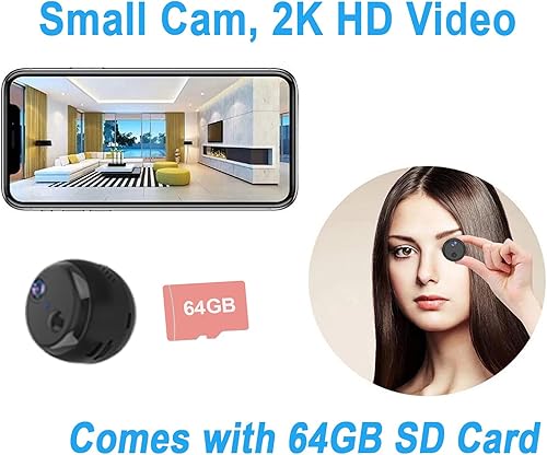 Miniatura 2 de W-B2 - Cámara de seguridad magnética 2K con tarjeta SD de 64 GB y almacenamiento en la nube, duración de la batería de 100 días, visión nocturna a