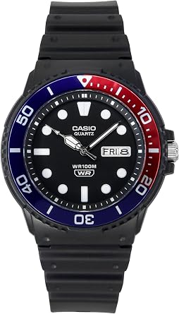 Casio Men's Analogue Digital Watch with Resin Strap MRW-230H-1E2VDF, Multicolor, Men's Wrist Watch