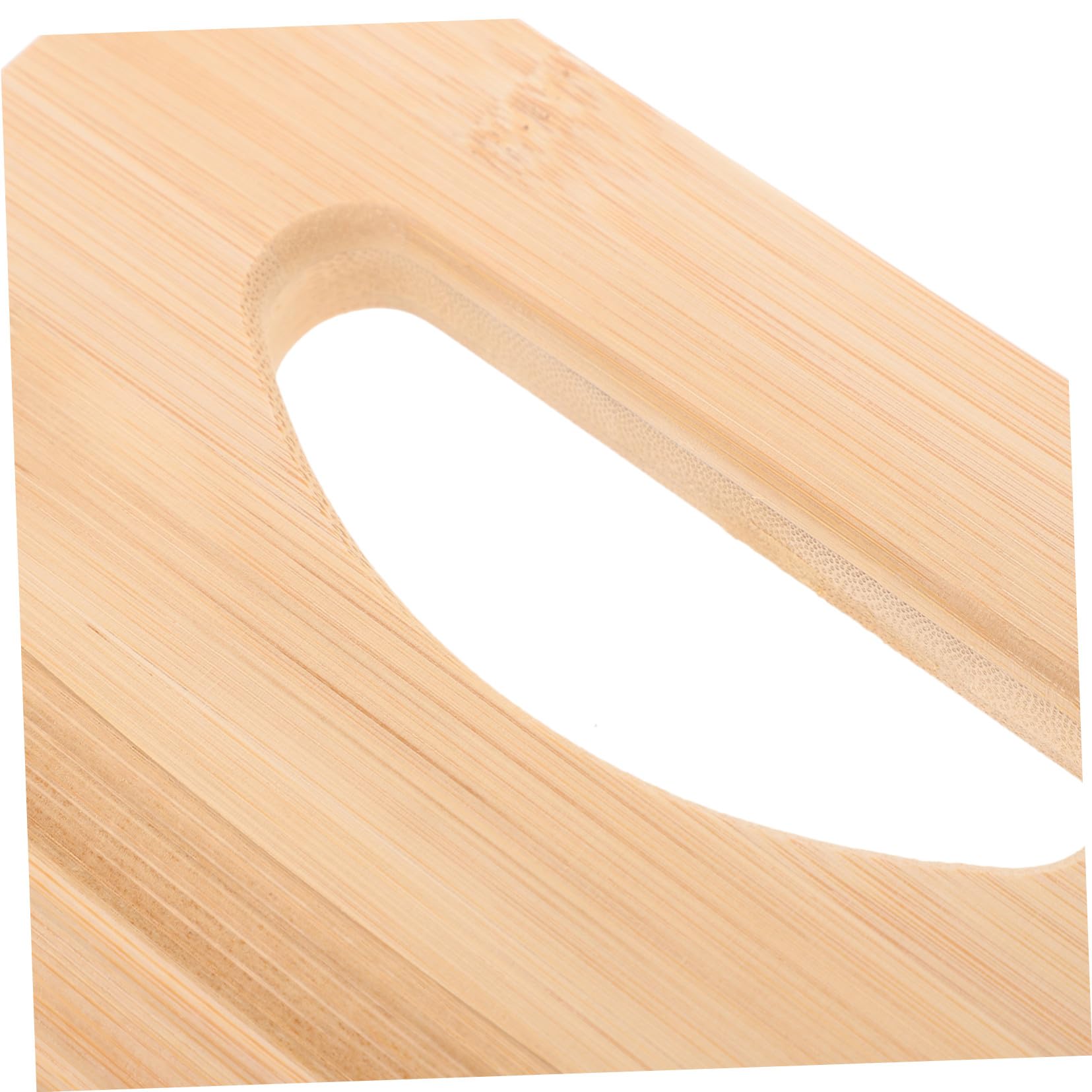 Ipetboom Asse per Lavare i Panni in Bambù Design Ergonomico, Lavatoio Manuale Antiscivolo 40x18x1,8 Cm per Sciarpe e Asciugamani