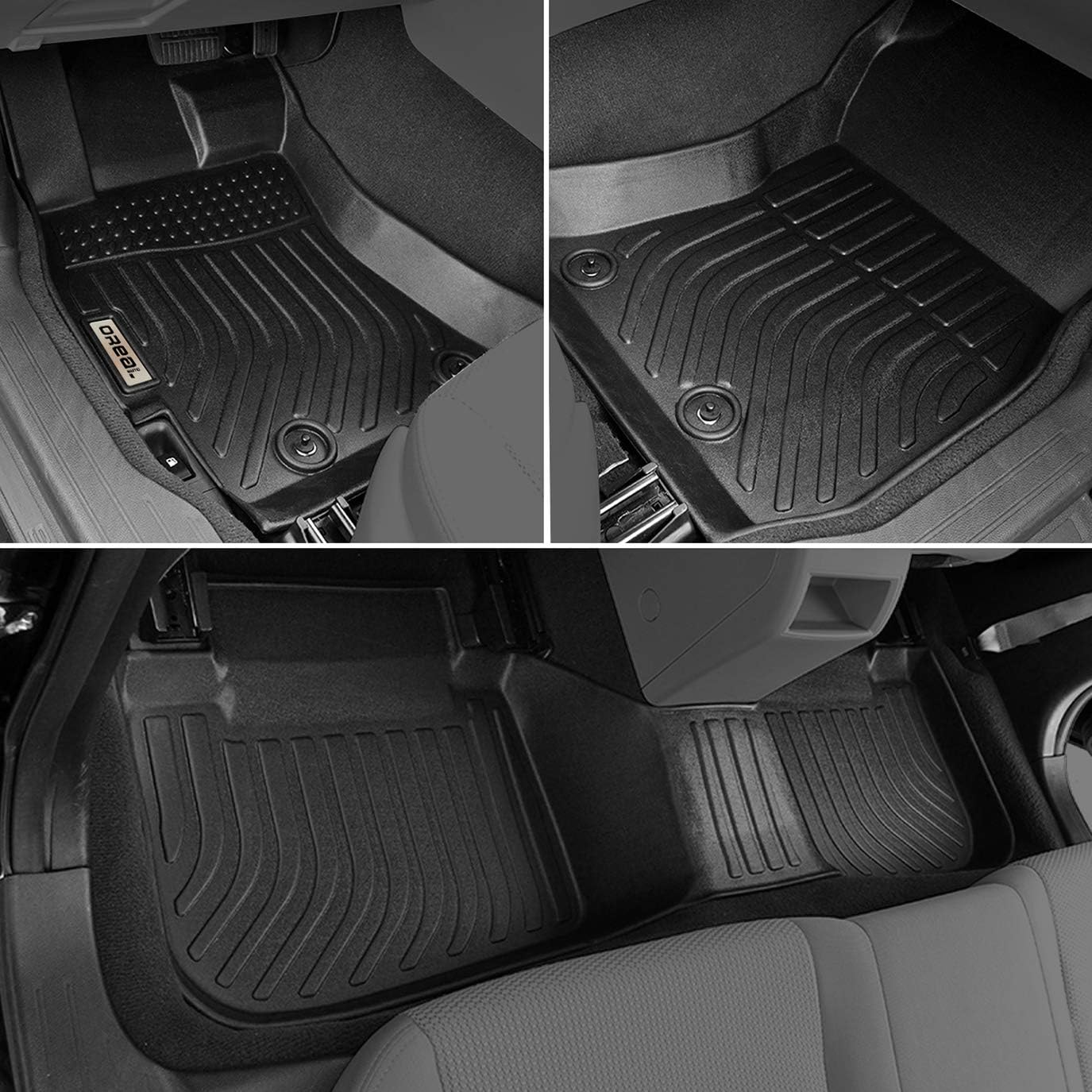 orealtrend Car Floor Mats Compatible with Subaru Outback/Legacy 2015-2019 Heavy Duty All Weather Guard Water Spill Proof Front Rear Carpet Custom Fitted Odorless Anti Slip Auto Interior Accessories